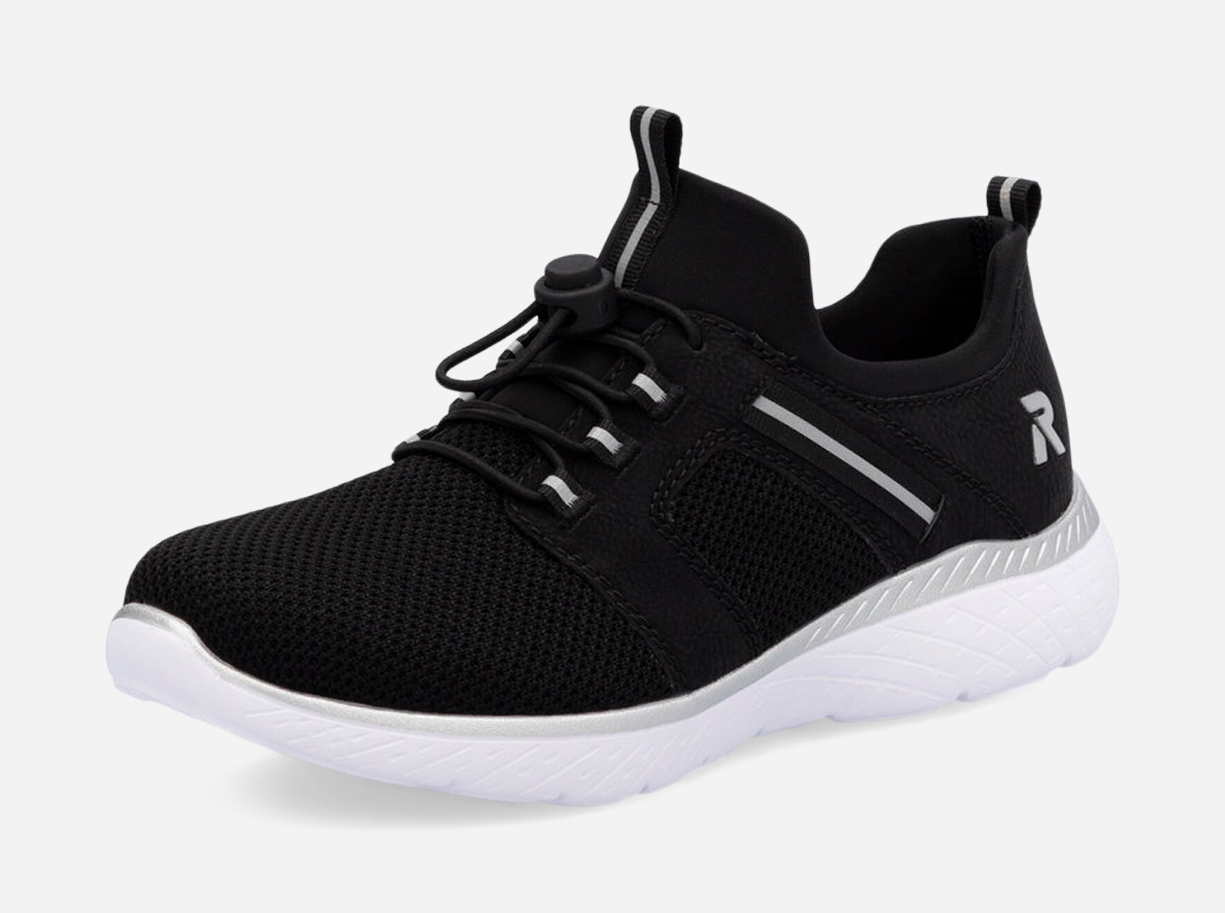 RIEKER, Sock sneakers Sort