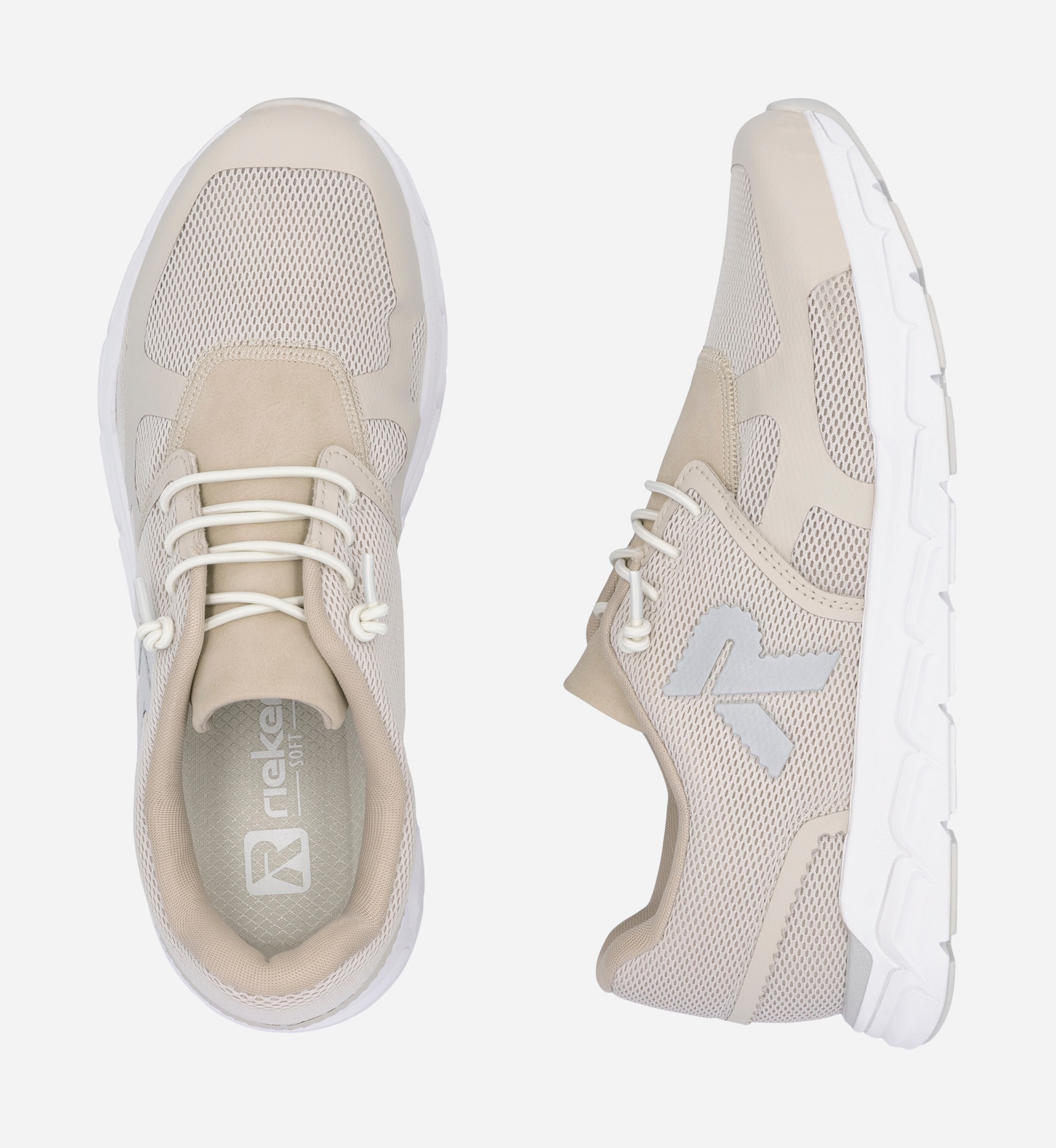 RIEKER, Sneakers Beige