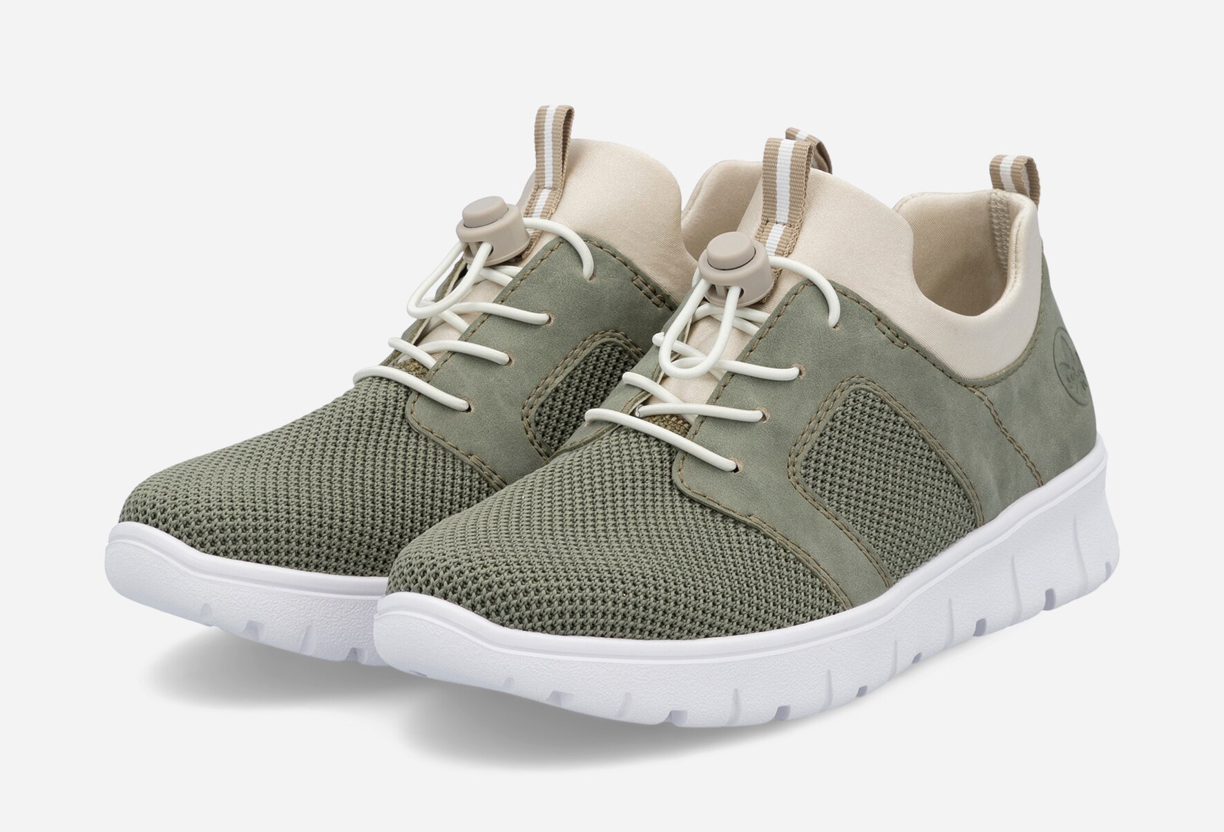 RIEKER, Sneakers Grønn