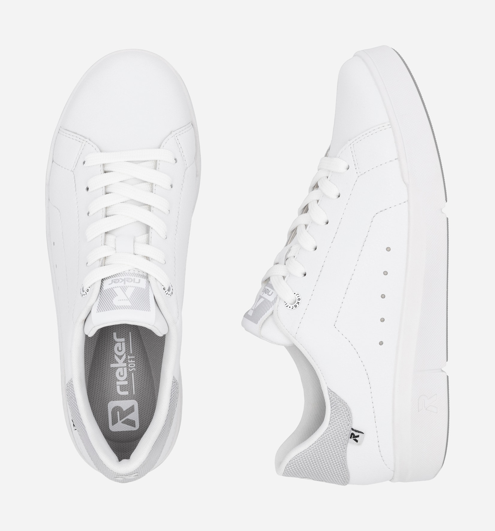 RIEKER, Sneakers Hvit