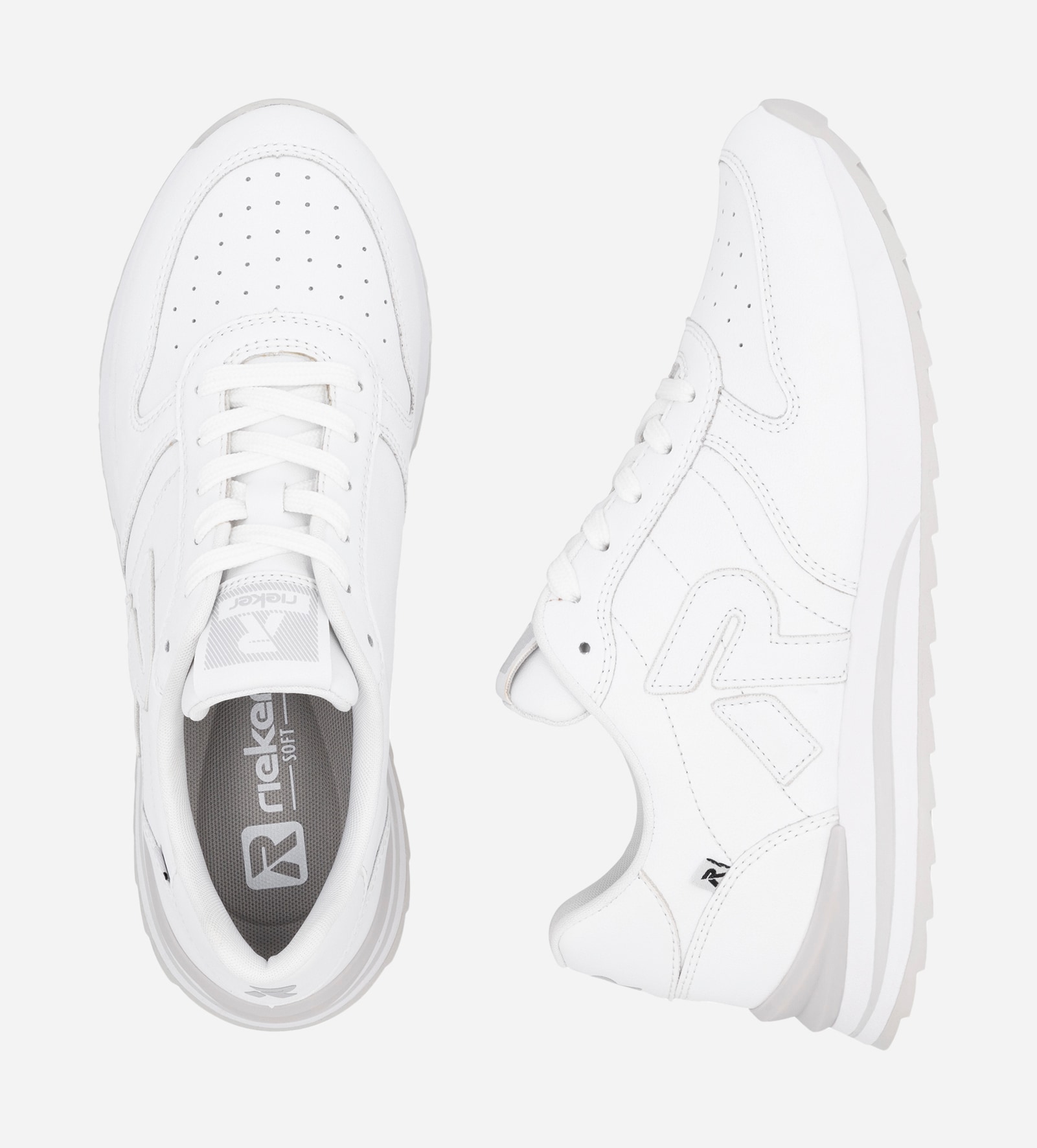 RIEKER, Sneakers Hvit