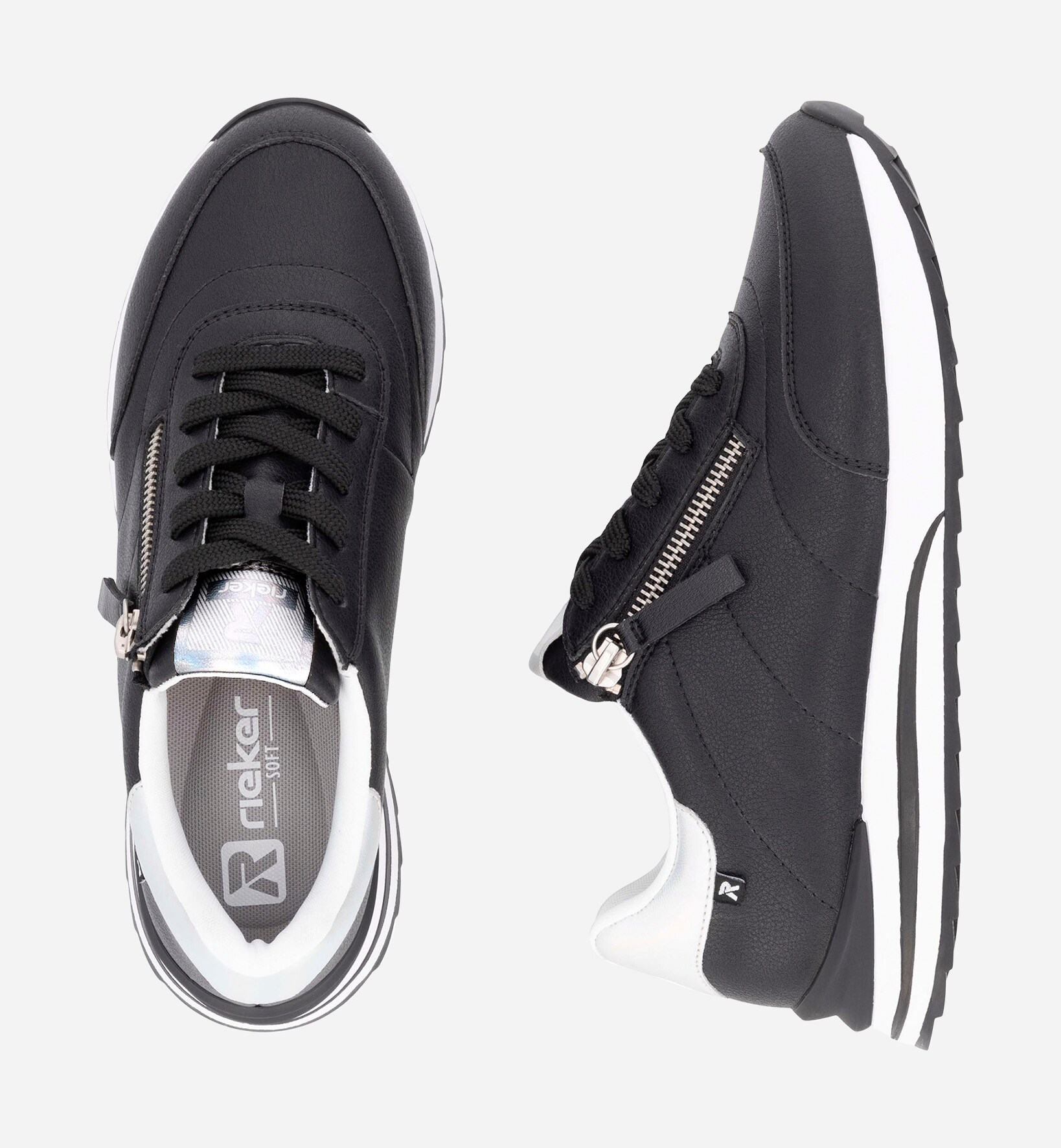 RIEKER, Sneakers Sort