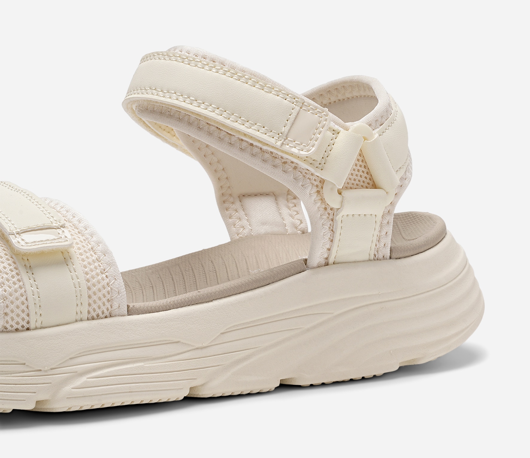 LINEAR, Sandal med reimer Hvit