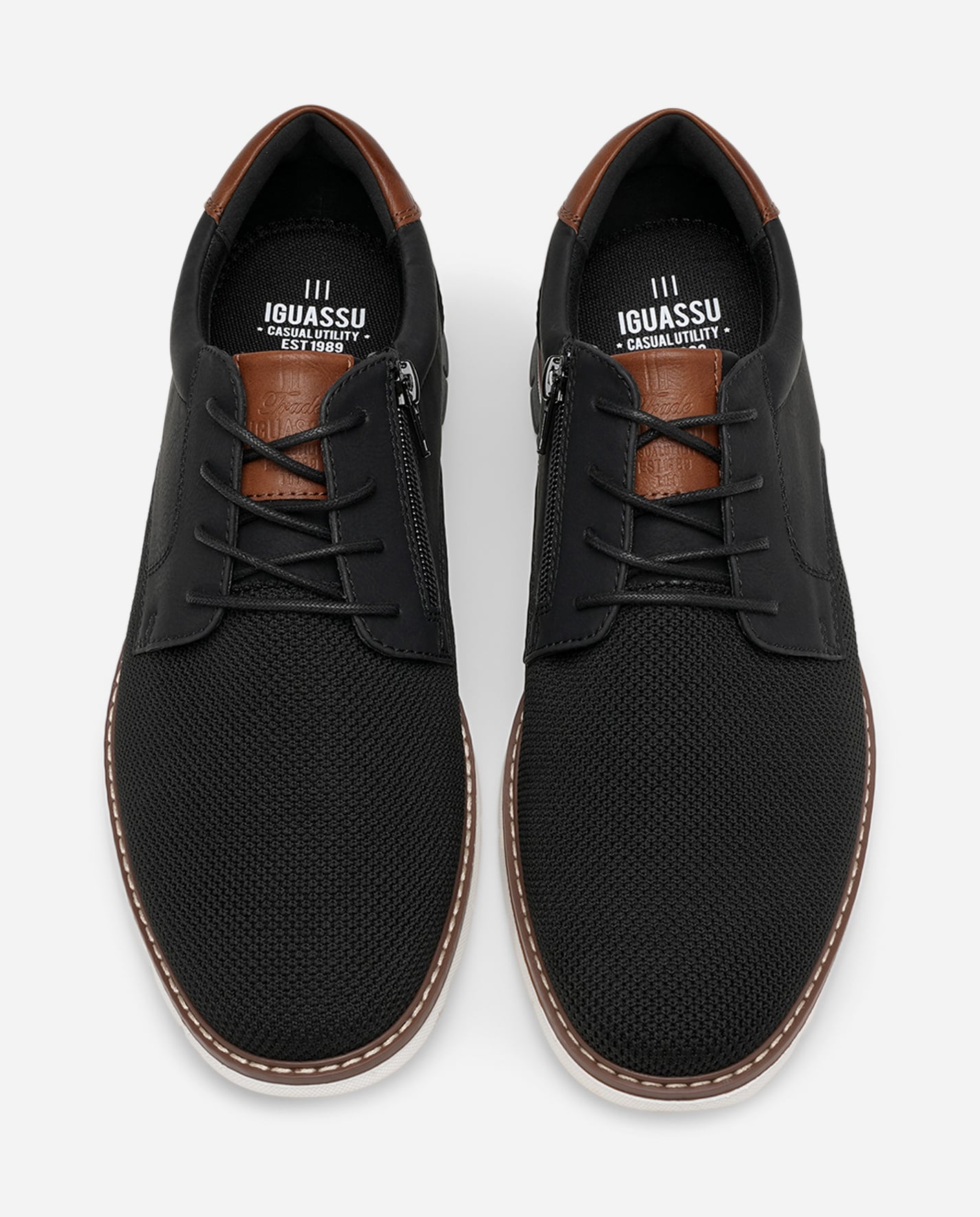 IGUASSU, Snøresko Sort