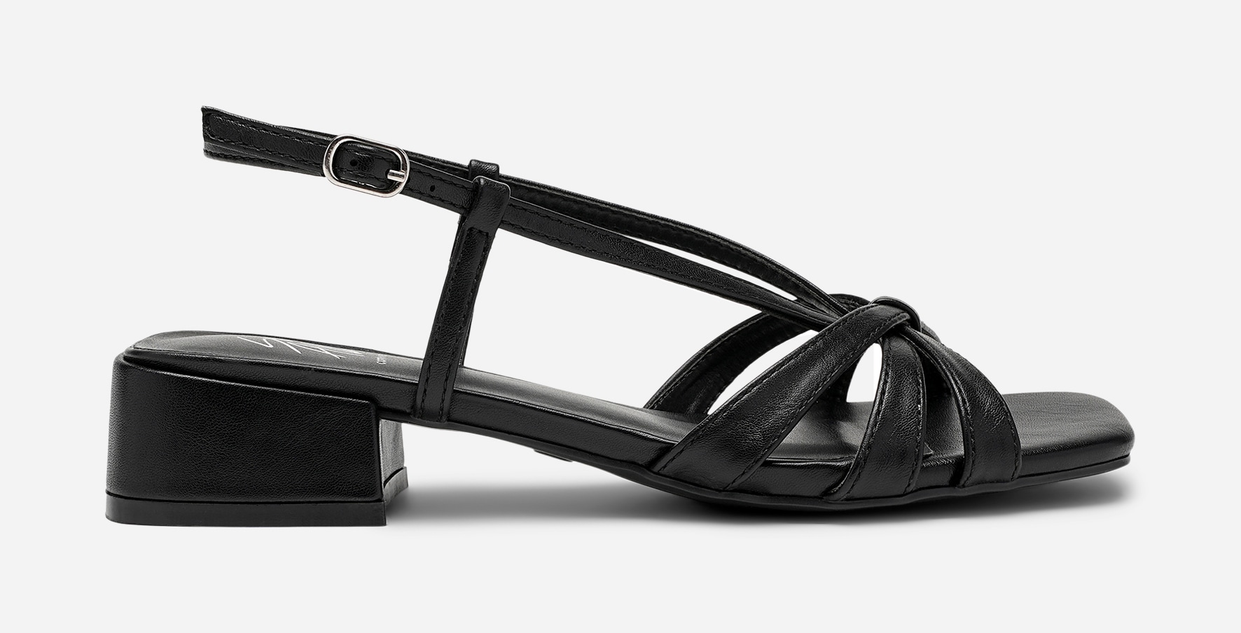 SO ALL, Sandalett med reimer Sort