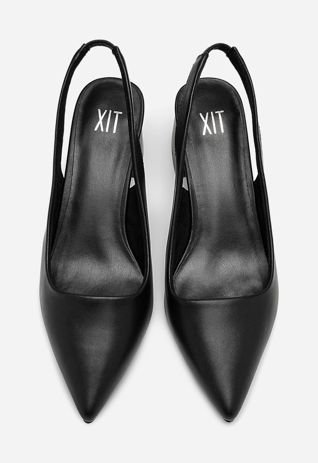 XIT, Pumps med slingback Sort