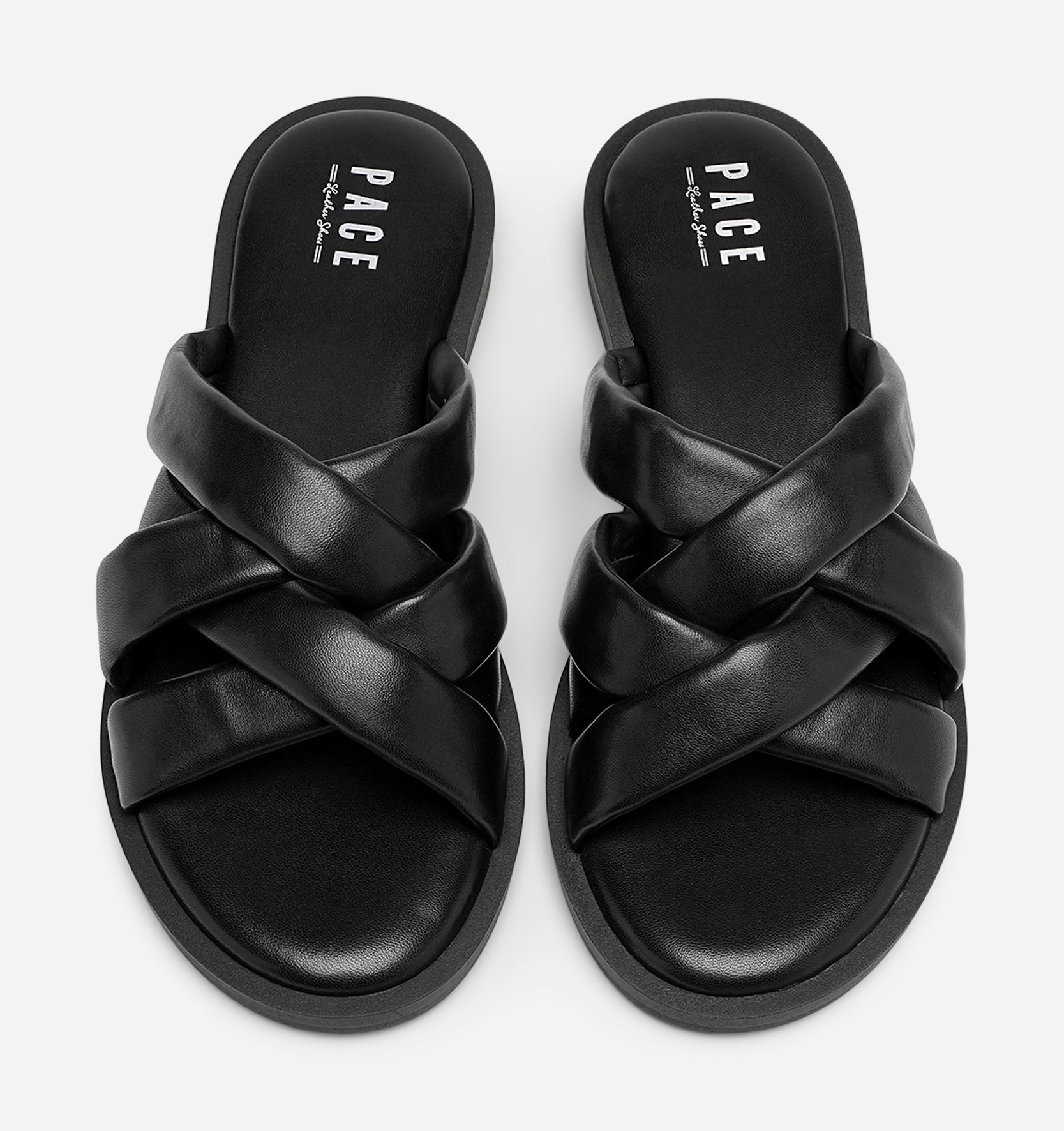 PACE, Sandal med reimer Sort
