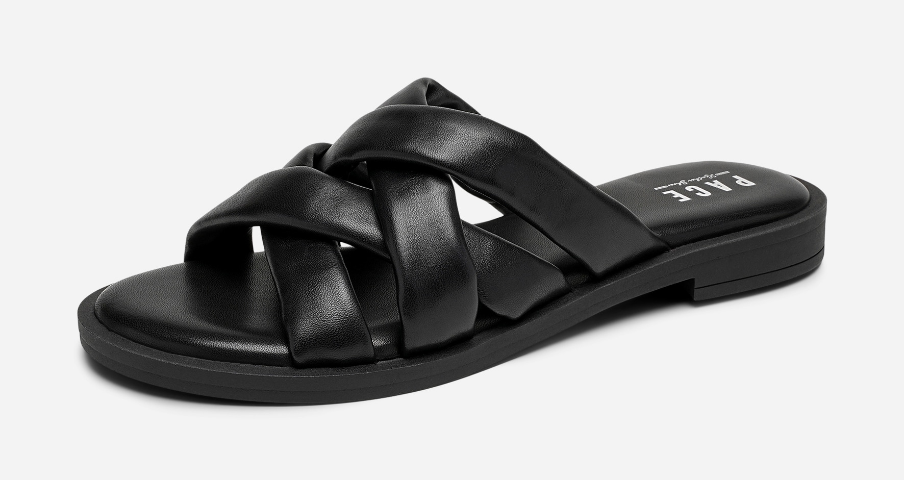 PACE, Sandal med reimer Sort