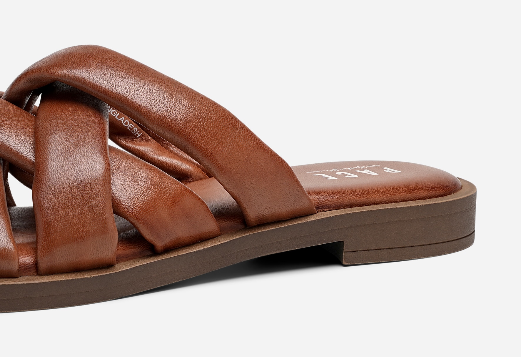 PACE, Sandal med reimer Brun