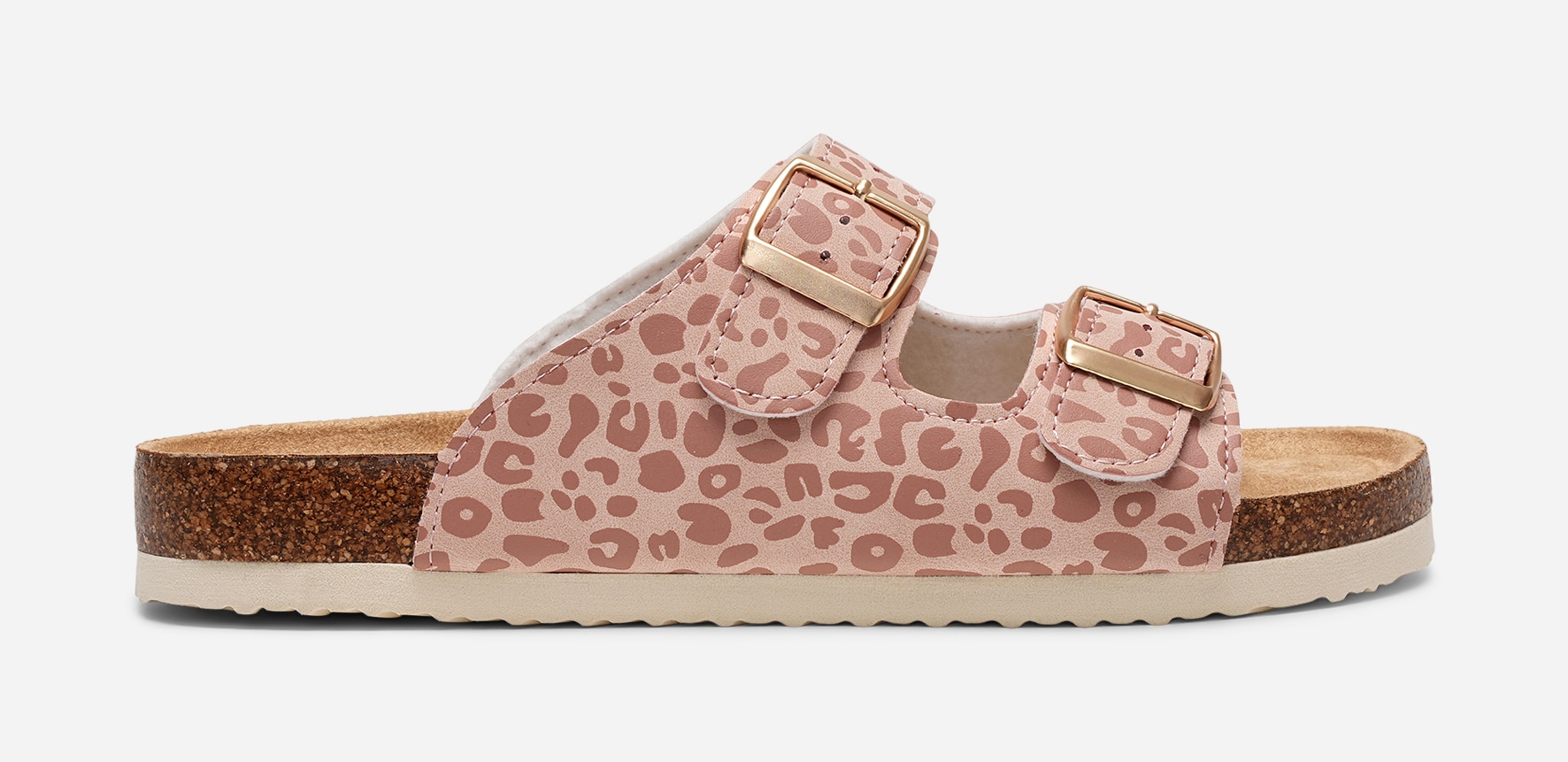LINEAR, Sandal med spenne Rosa