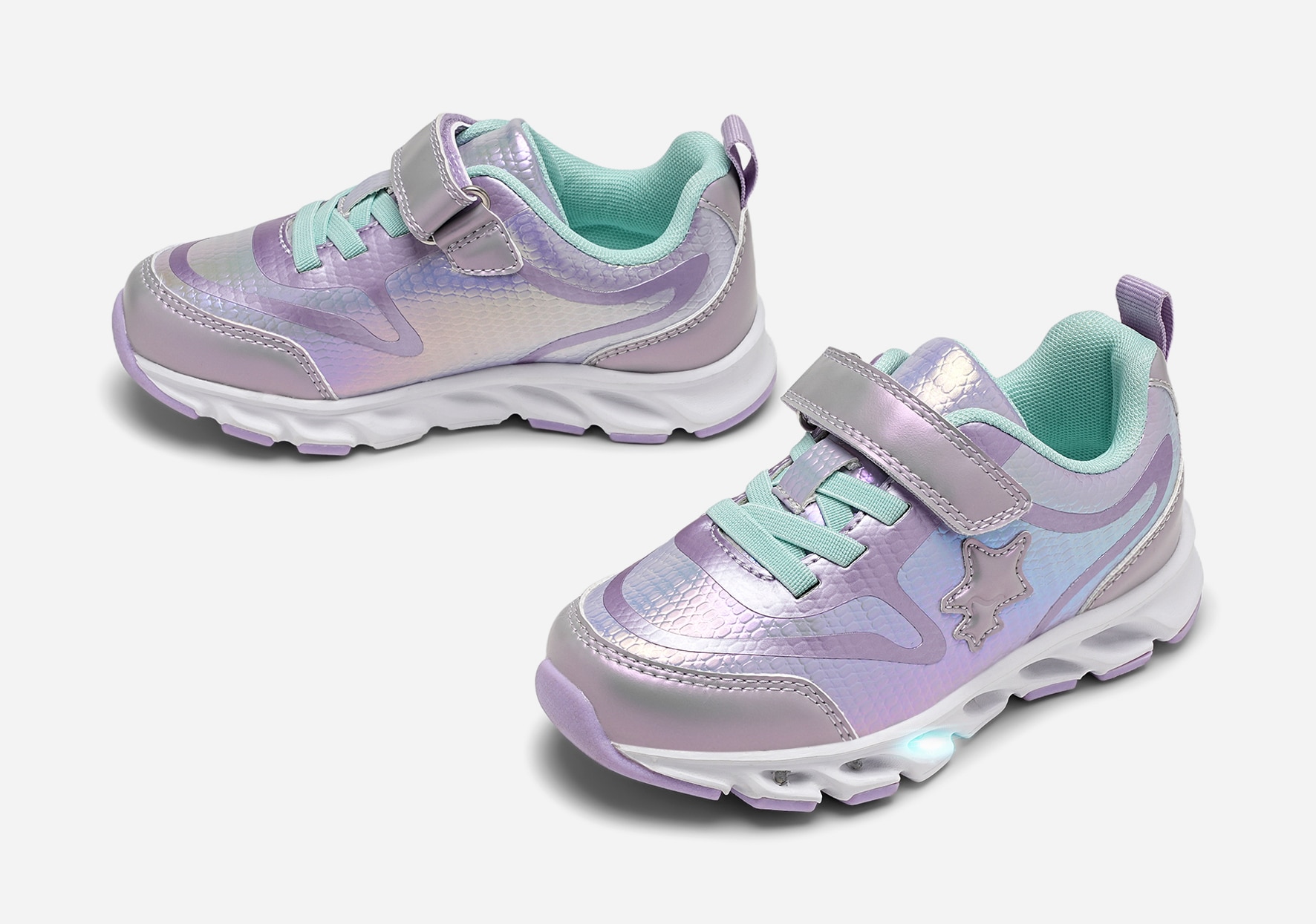 DINSKO, Blinkende sneakers Lilla