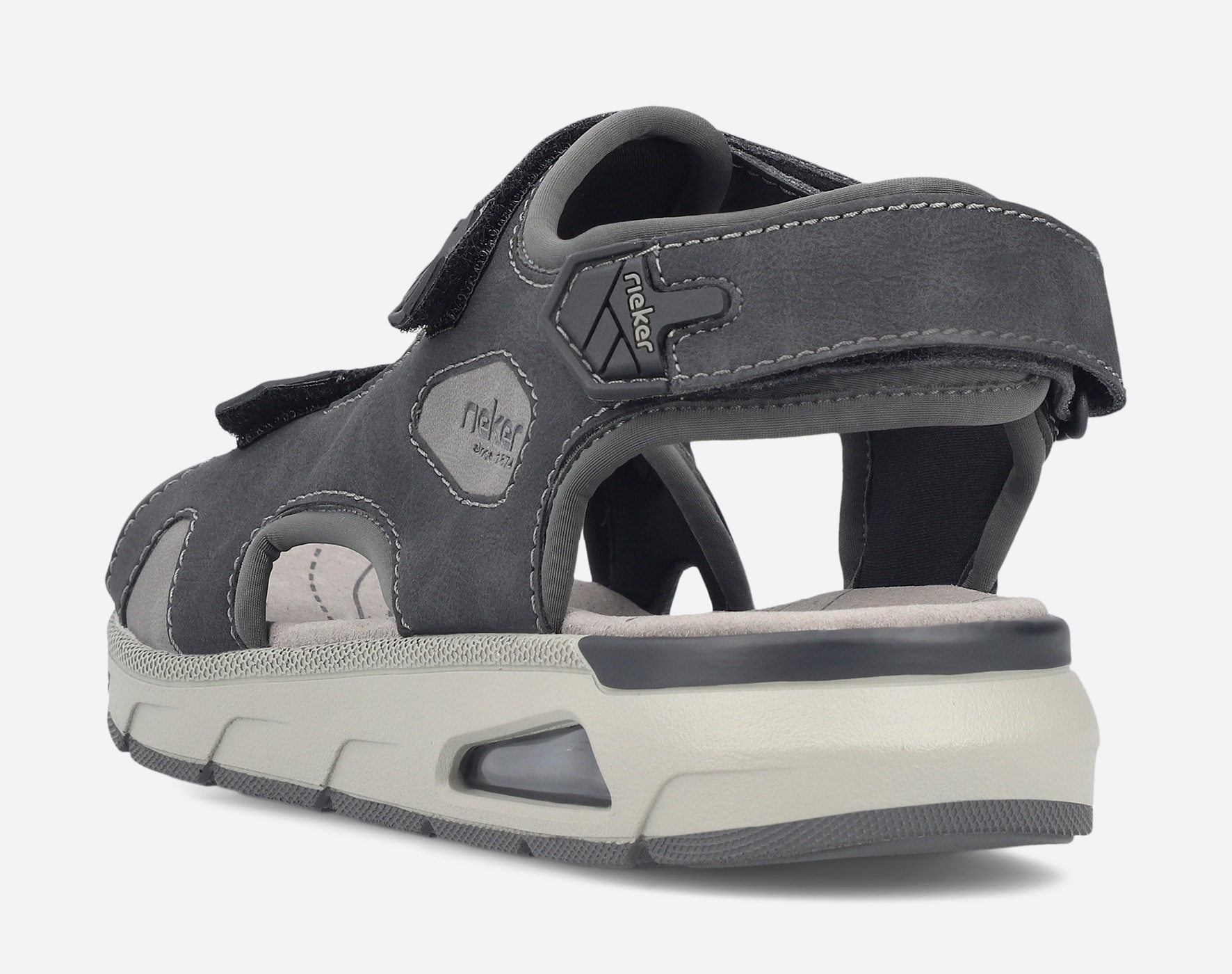 RIEKER, Sandal Sort