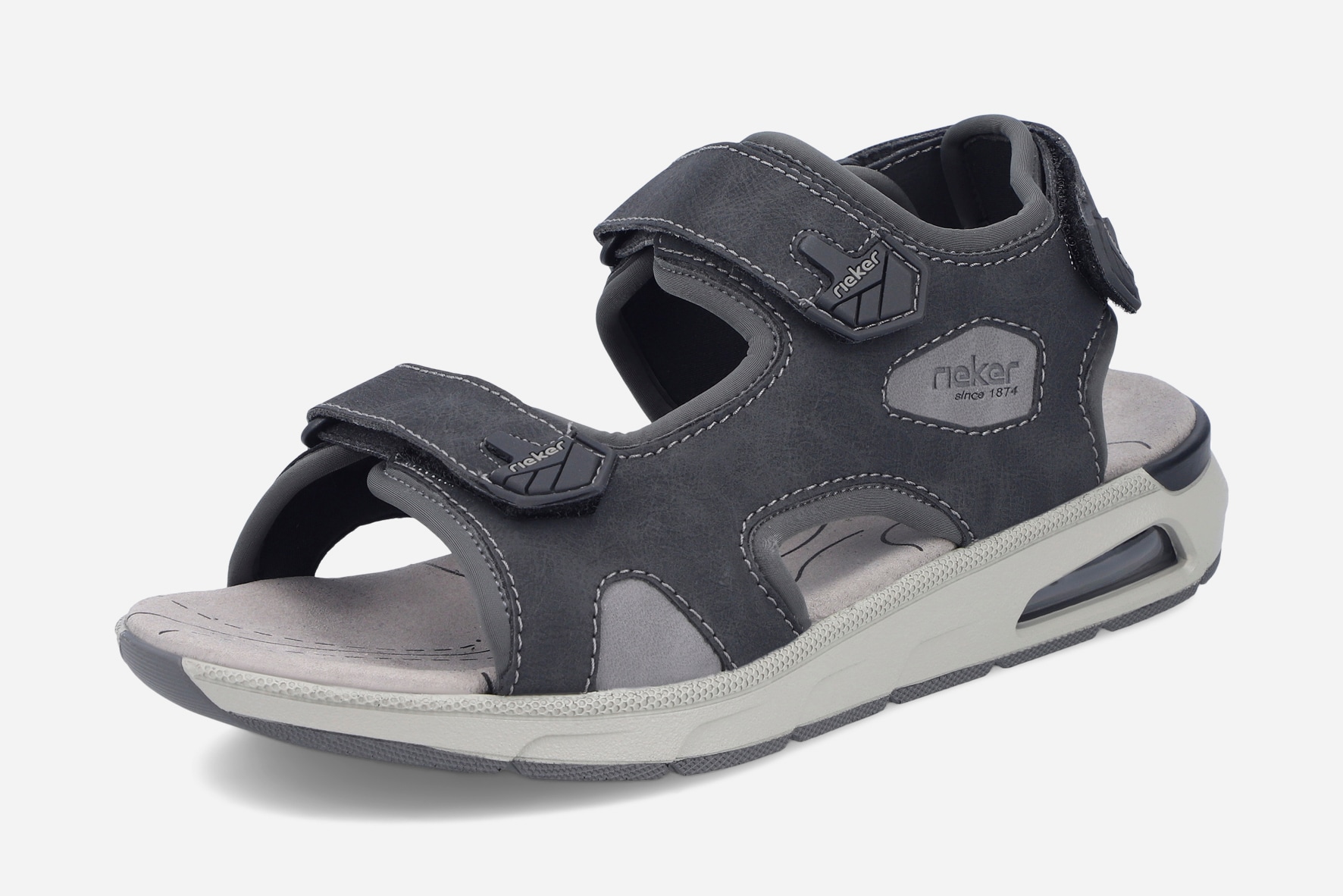 RIEKER, Sandal Sort