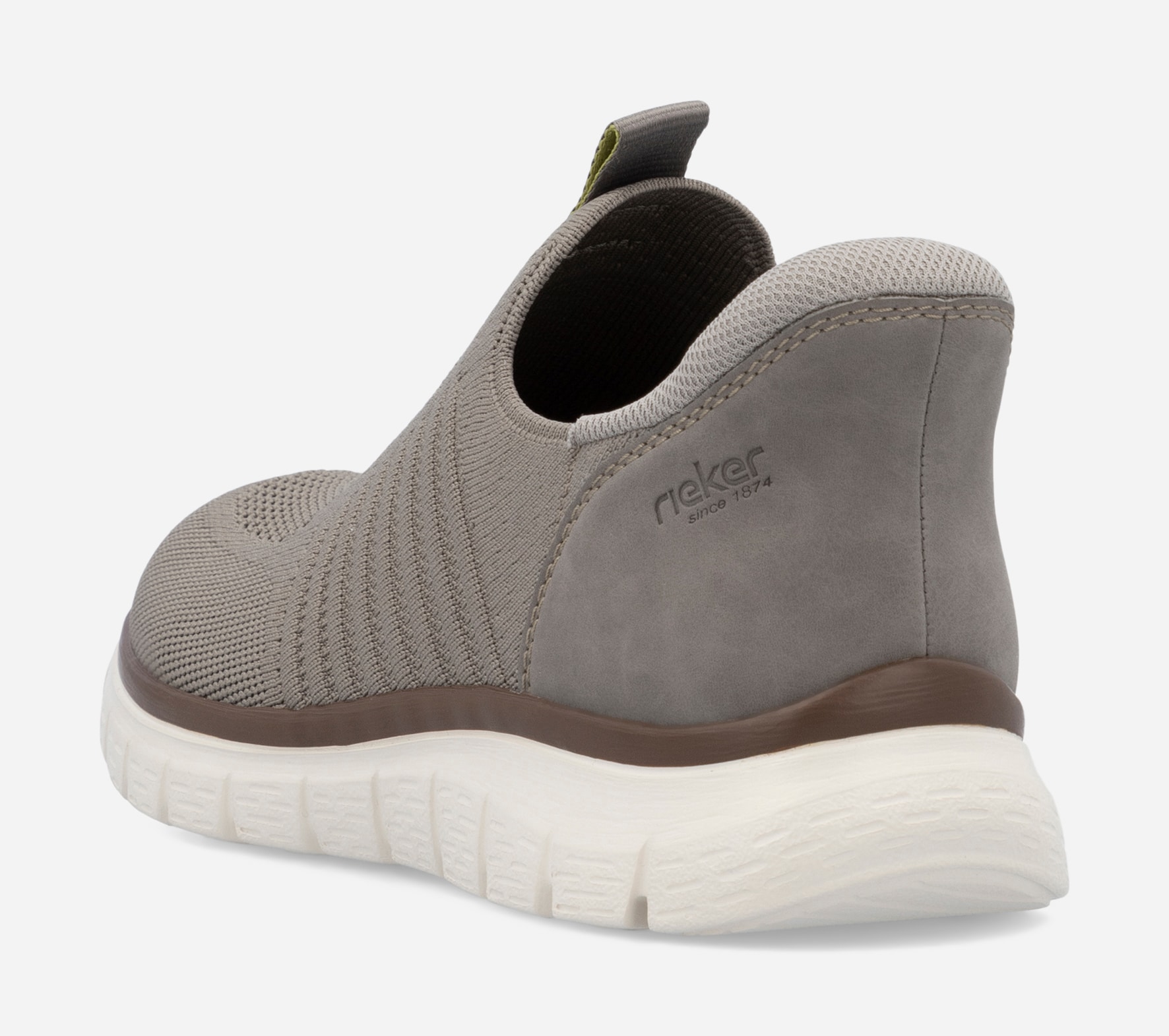 RIEKER, Step-in sneakers Grå