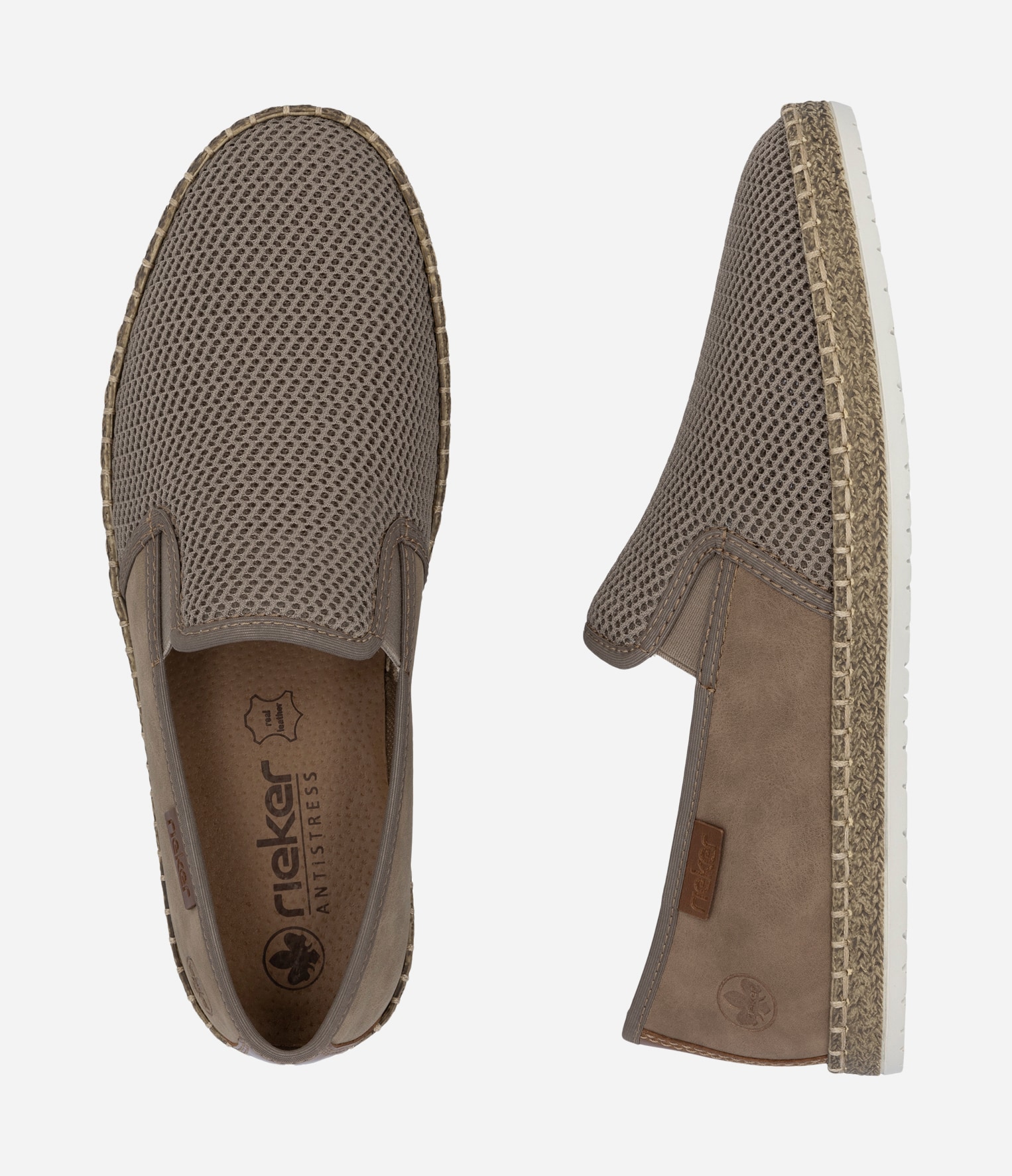 RIEKER, Tekstilsko Grå