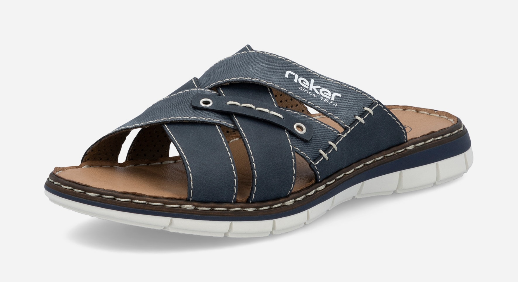 RIEKER, Sandal Blå