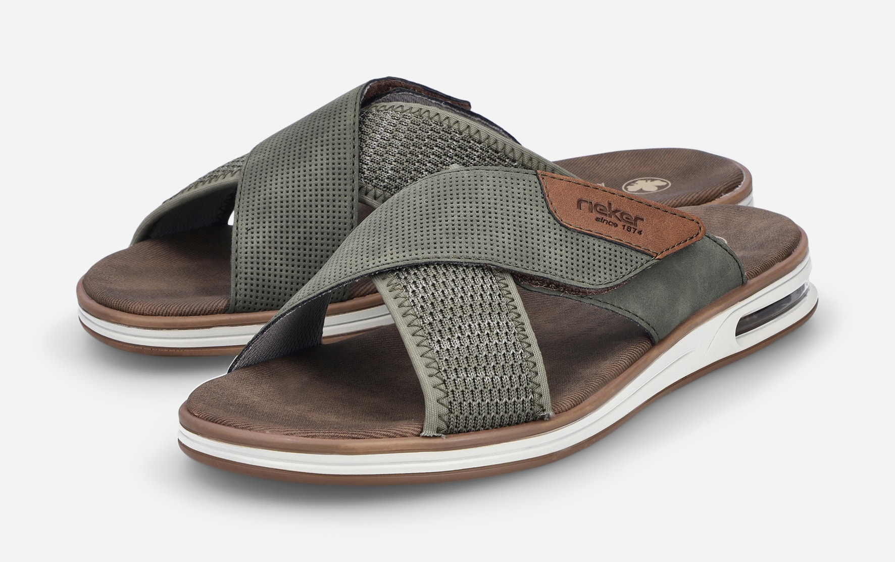 RIEKER, Sandal Grønn