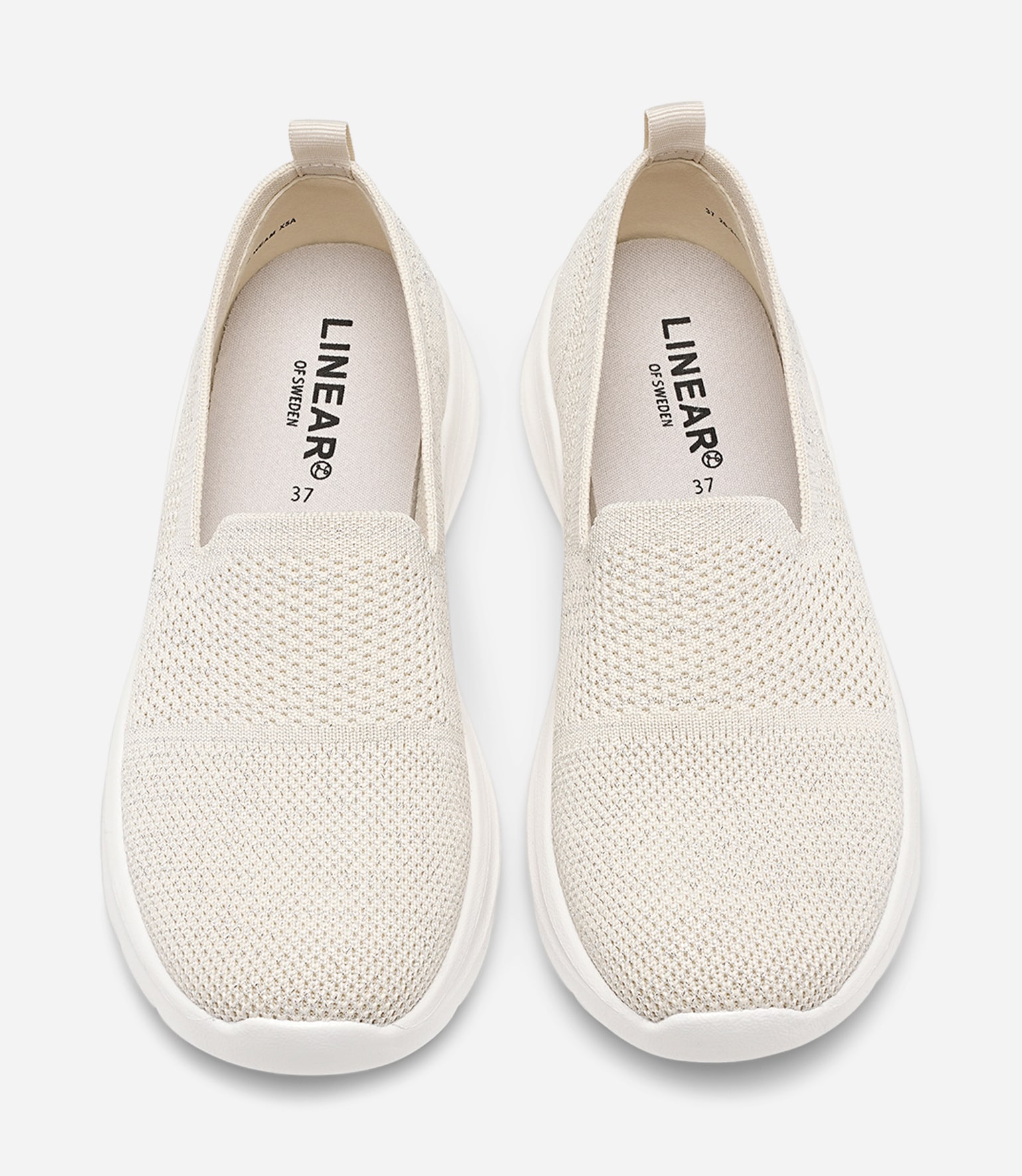 LINEAR, Slip-on sneakers Beige