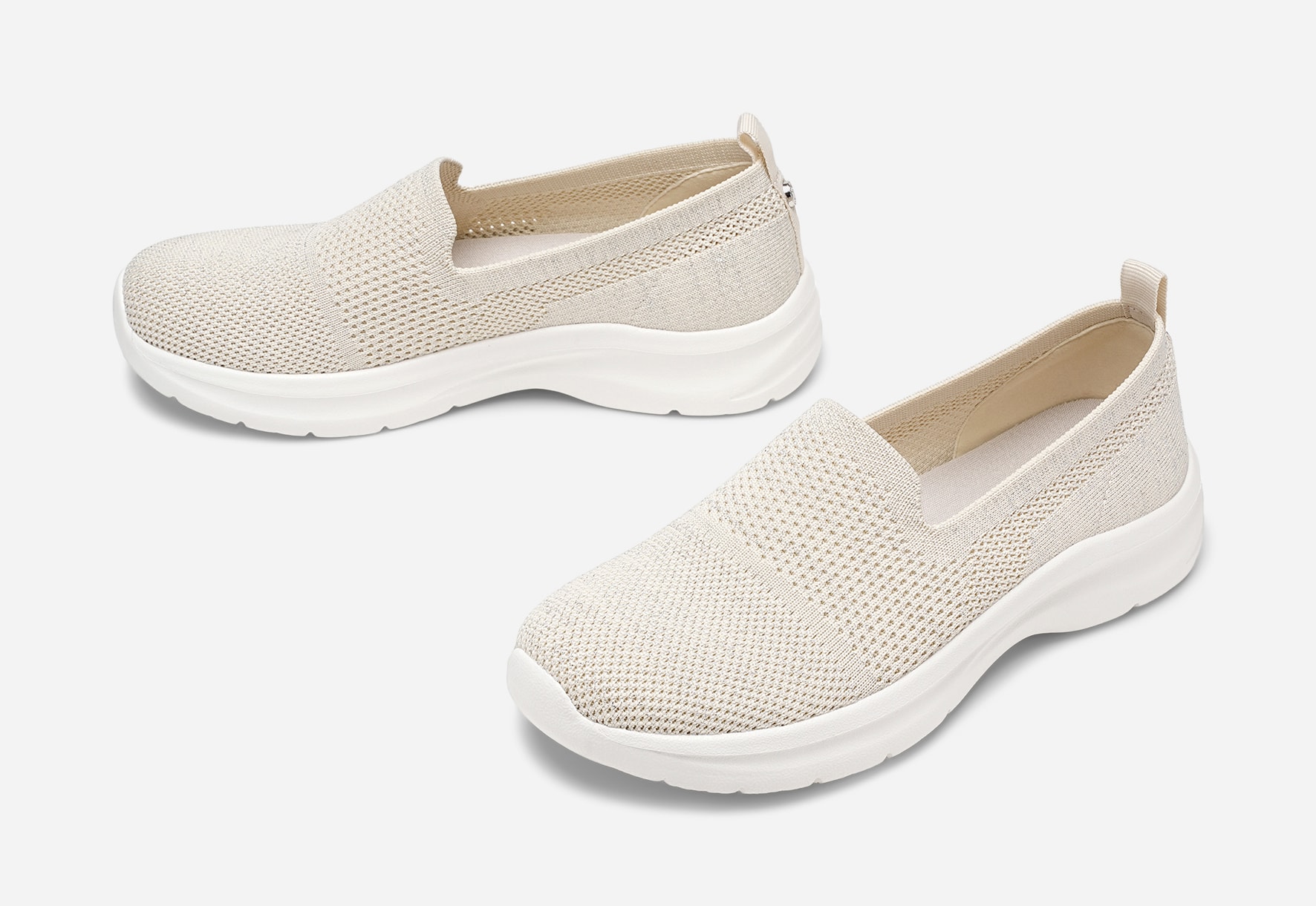 LINEAR, Slip-on sneakers Beige