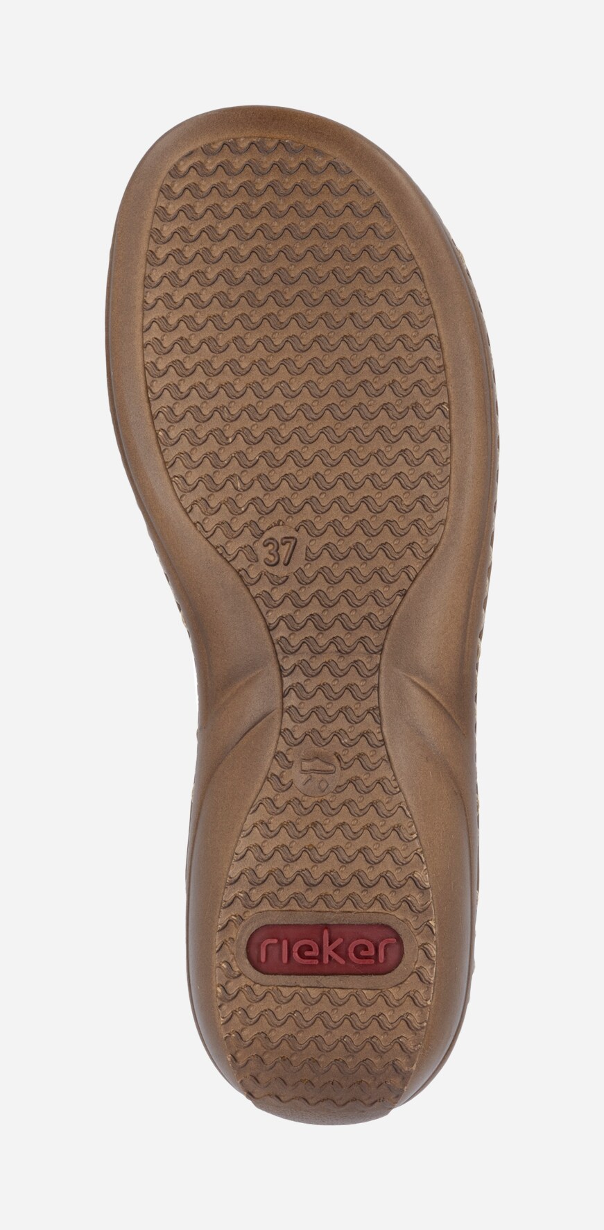 RIEKER, Sandal med reimer Beige