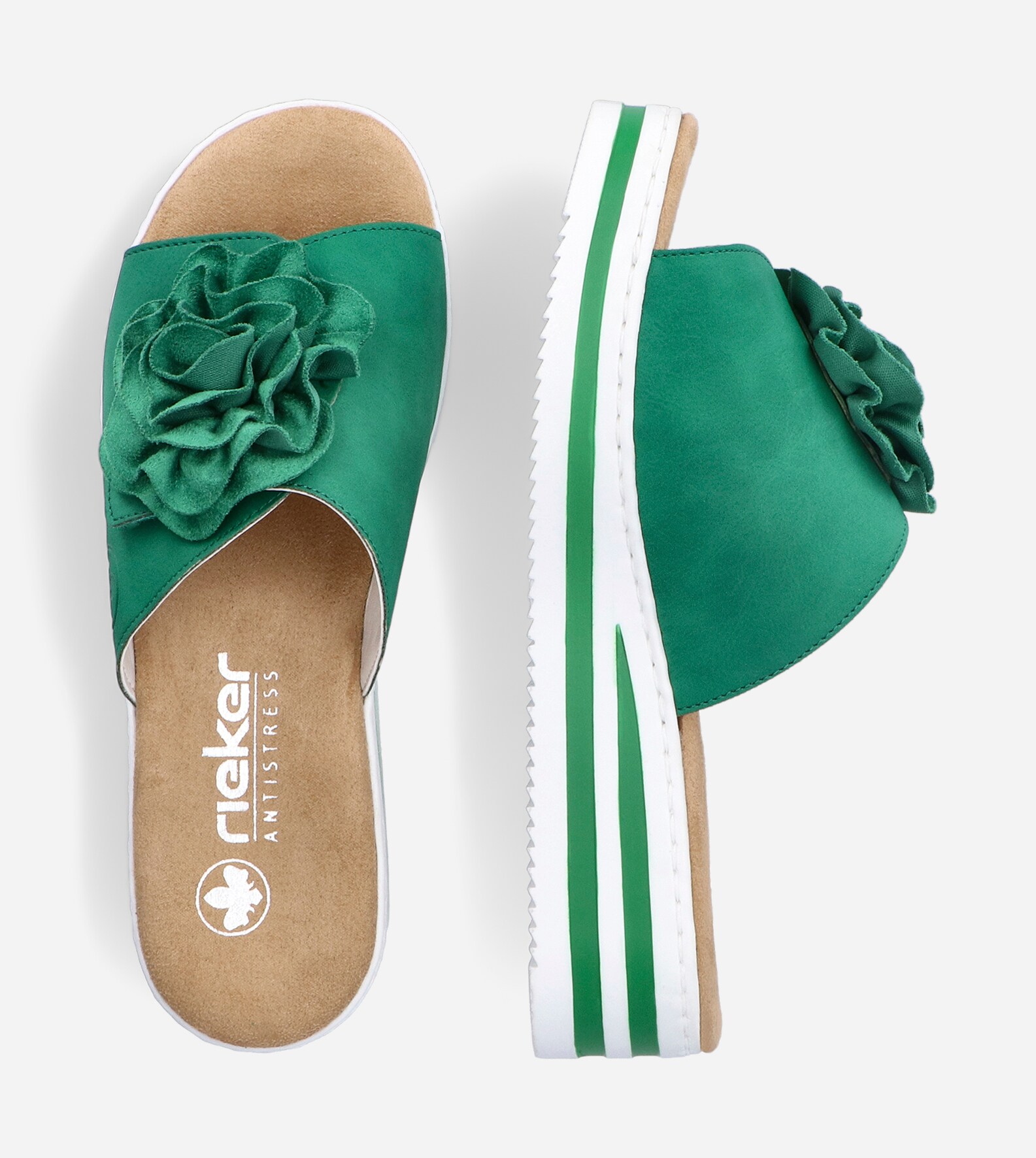 RIEKER, Sandalett Grønn