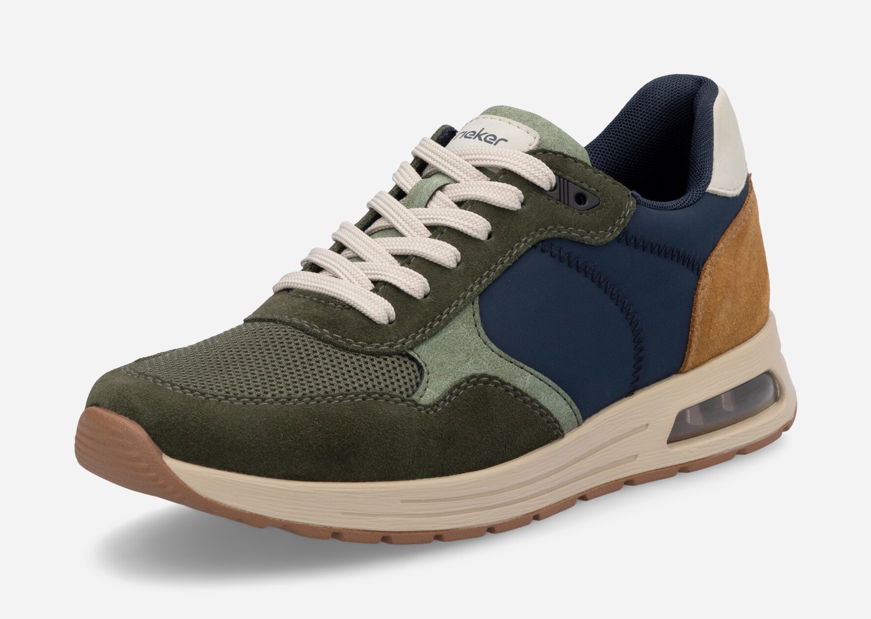 RIEKER, Sneakers Grønn