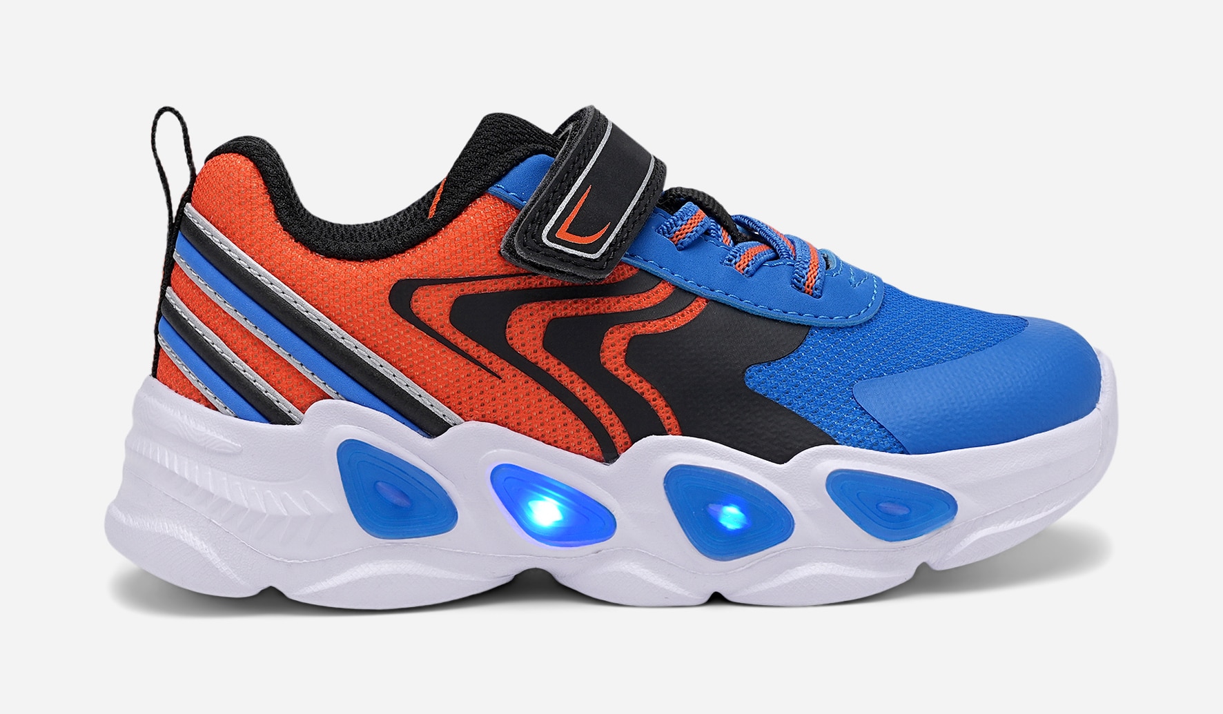 DINSKO, Blinkende sneakers Blå