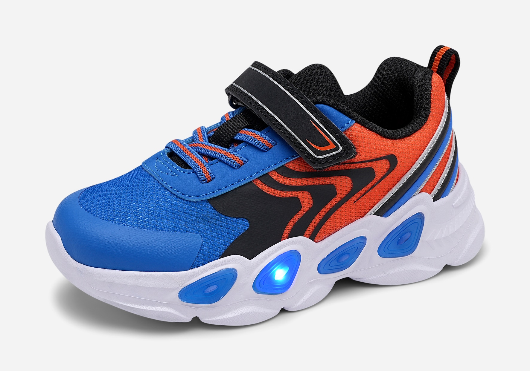 DINSKO, Blinkende sneakers Blå