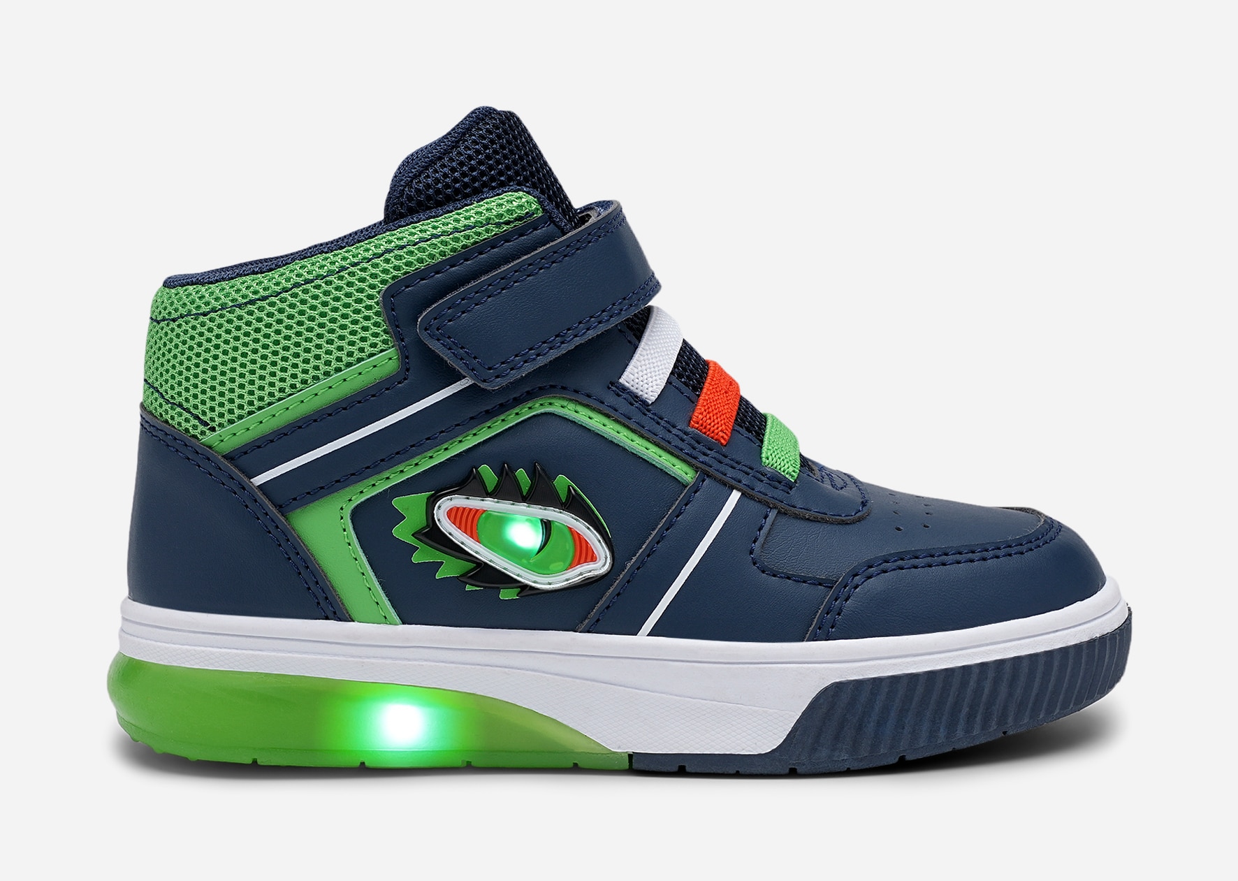 DINSKO, Blinkende høye sneakers Flerfarget