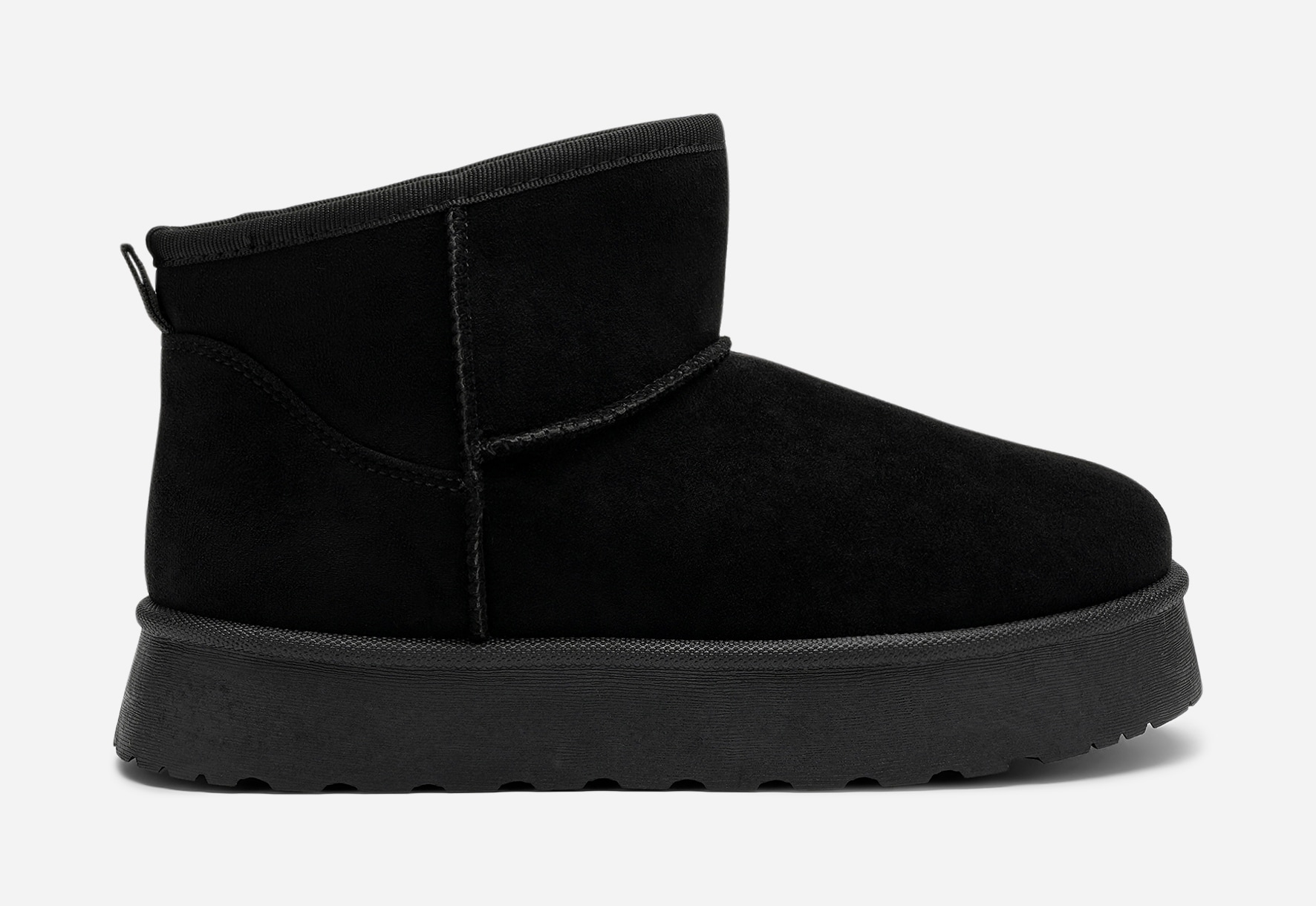 CLAUDIA GHIZZANI, Varmforet boots Sort