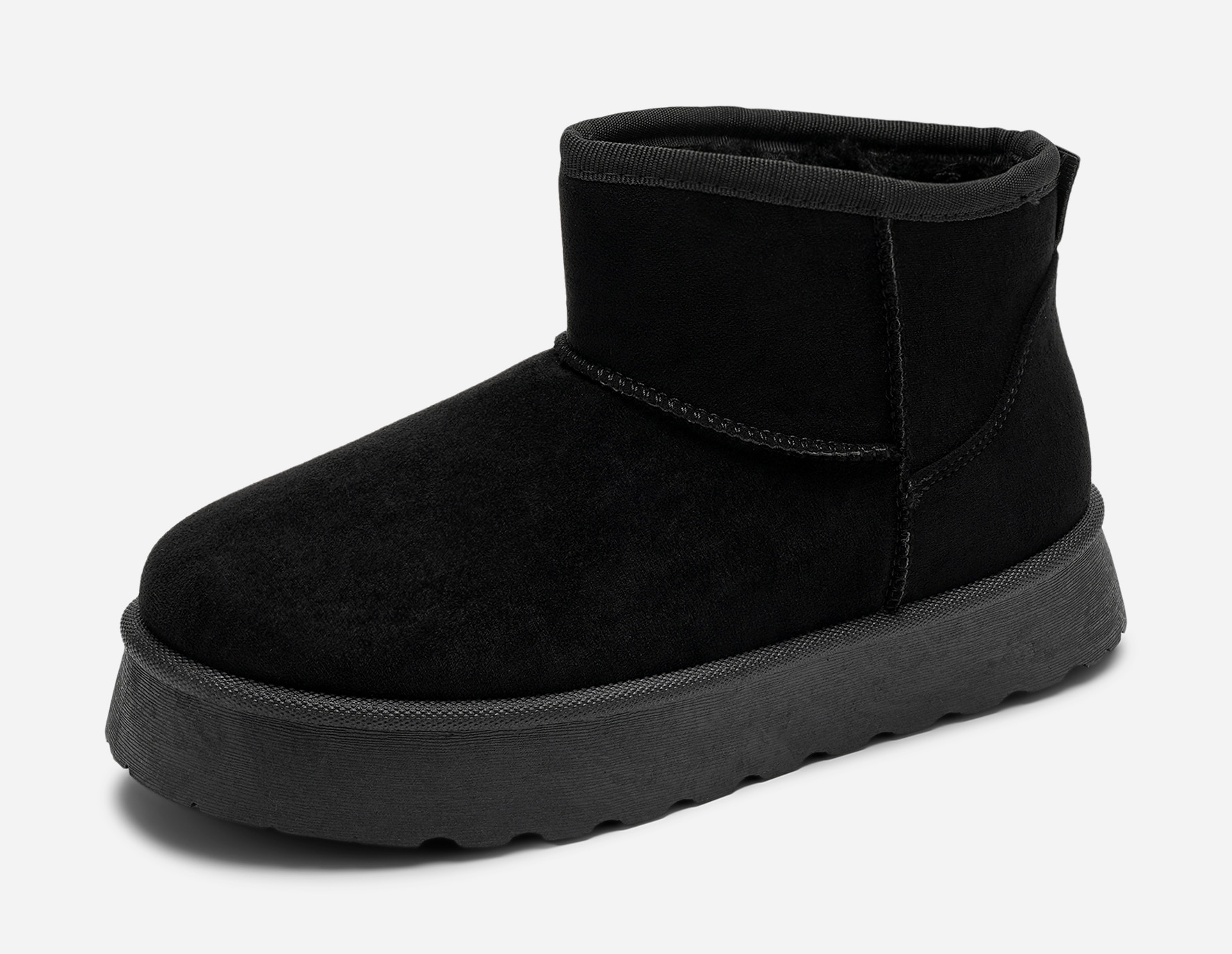 CLAUDIA GHIZZANI, Varmforet boots Sort