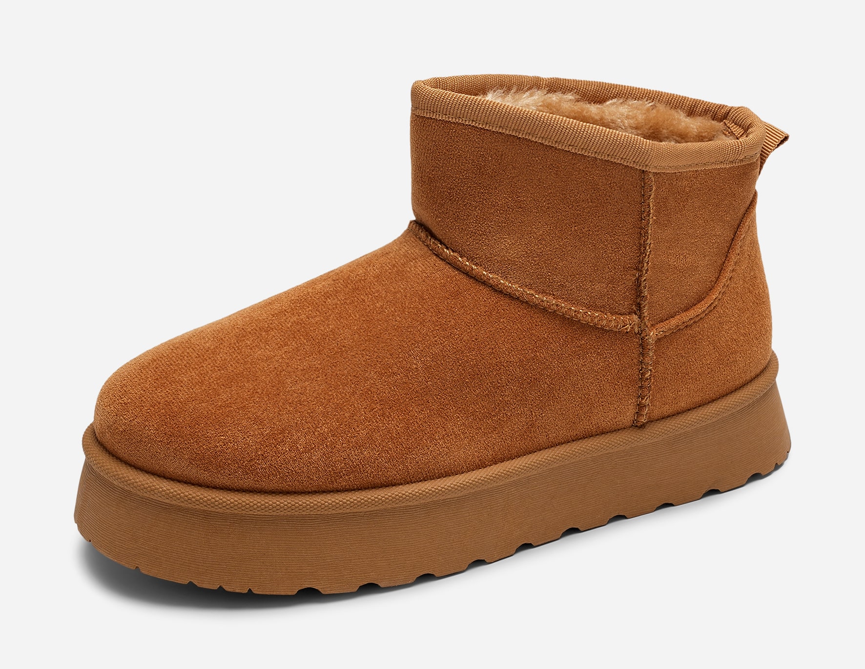 CLAUDIA GHIZZANI, Varmforet boots Brun