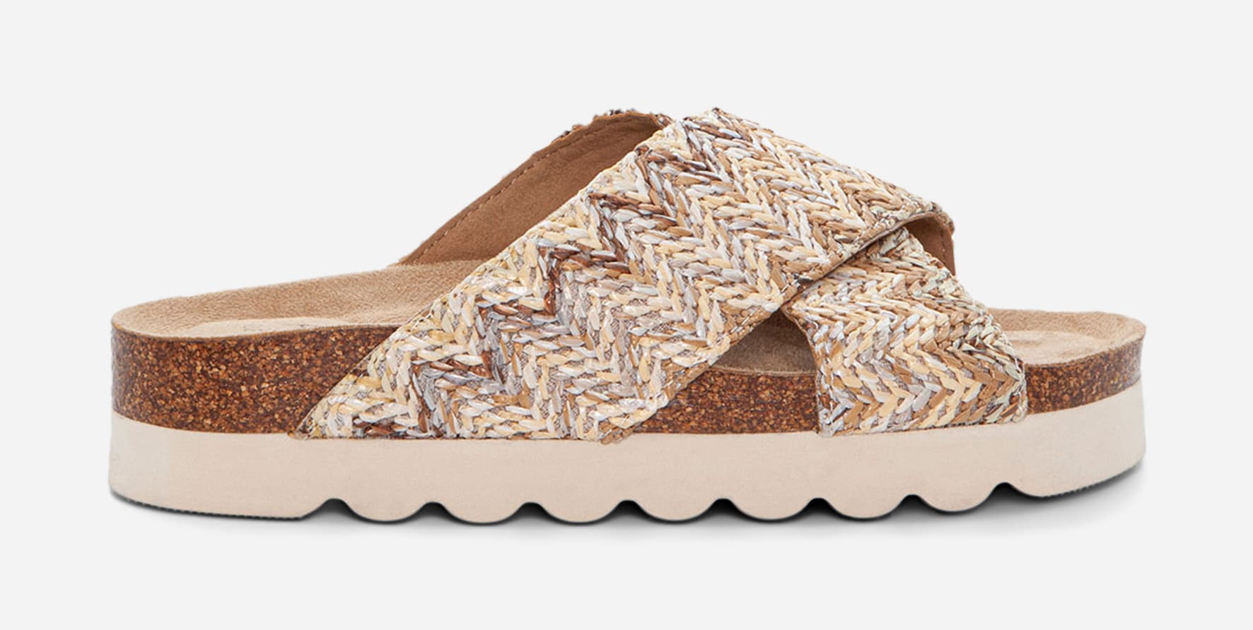 DUFFY, Sandal Flerfarget