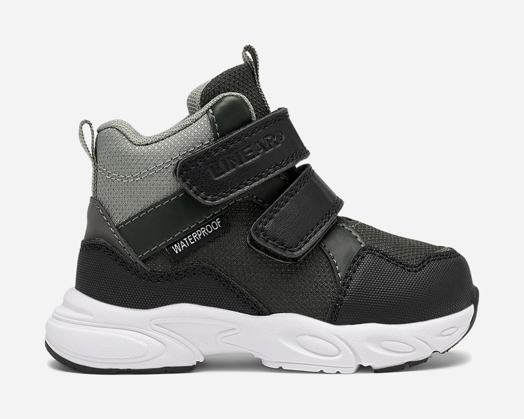 LINEAR, Høye sneakers, waterproof Grønn