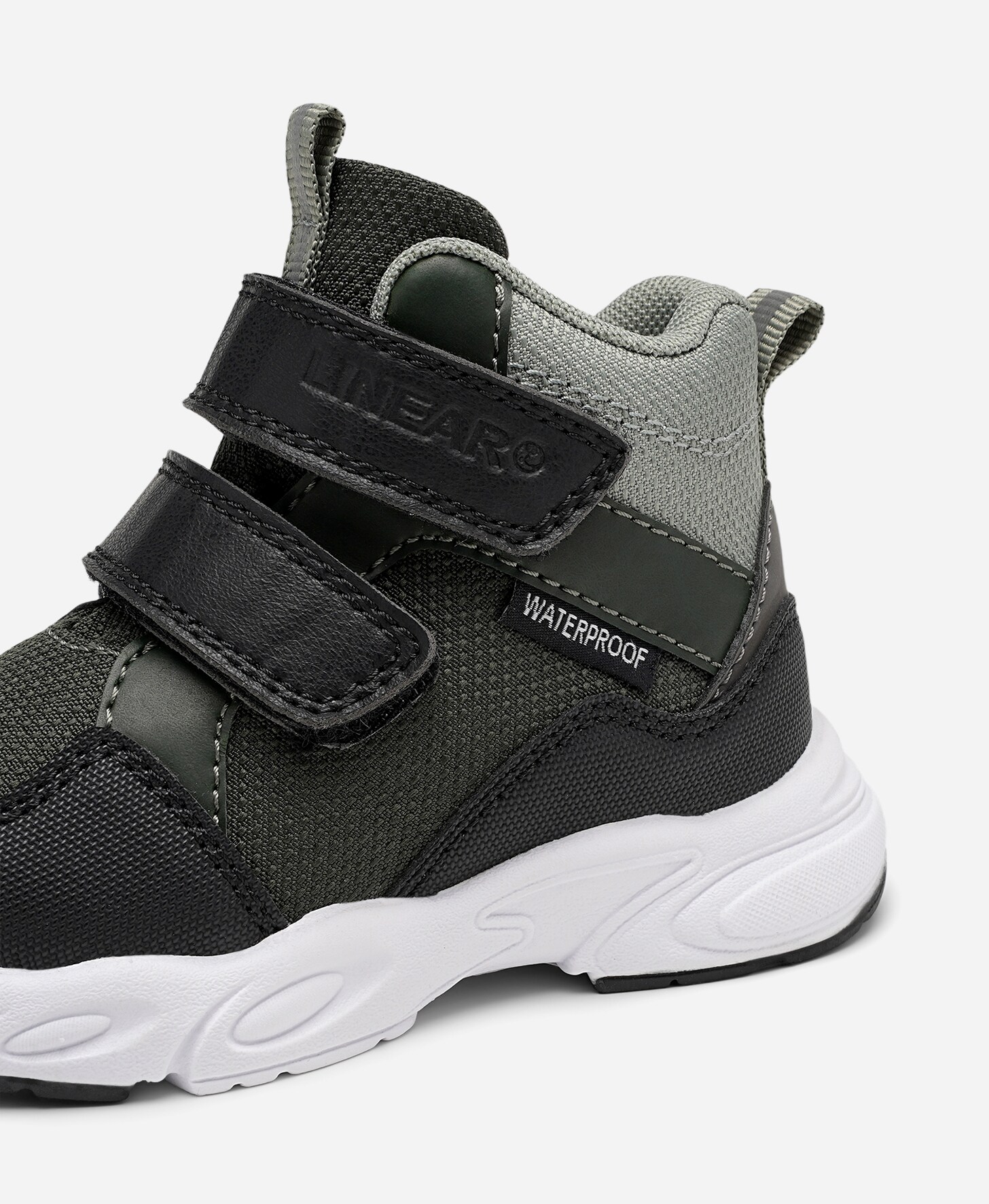 LINEAR, Høye sneakers, waterproof Grønn