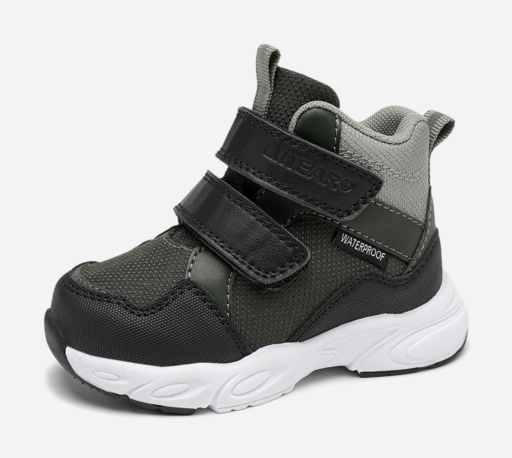 LINEAR, Høye sneakers, waterproof Grønn