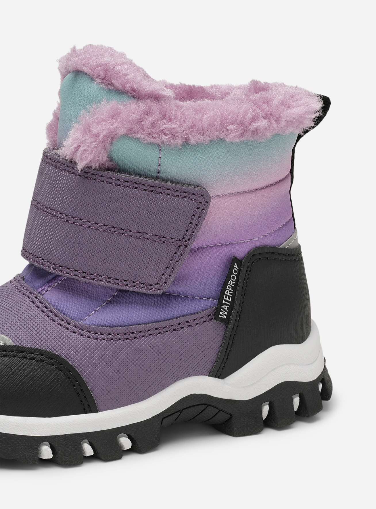 LINEAR, Varmforet skolett waterproof Lilla