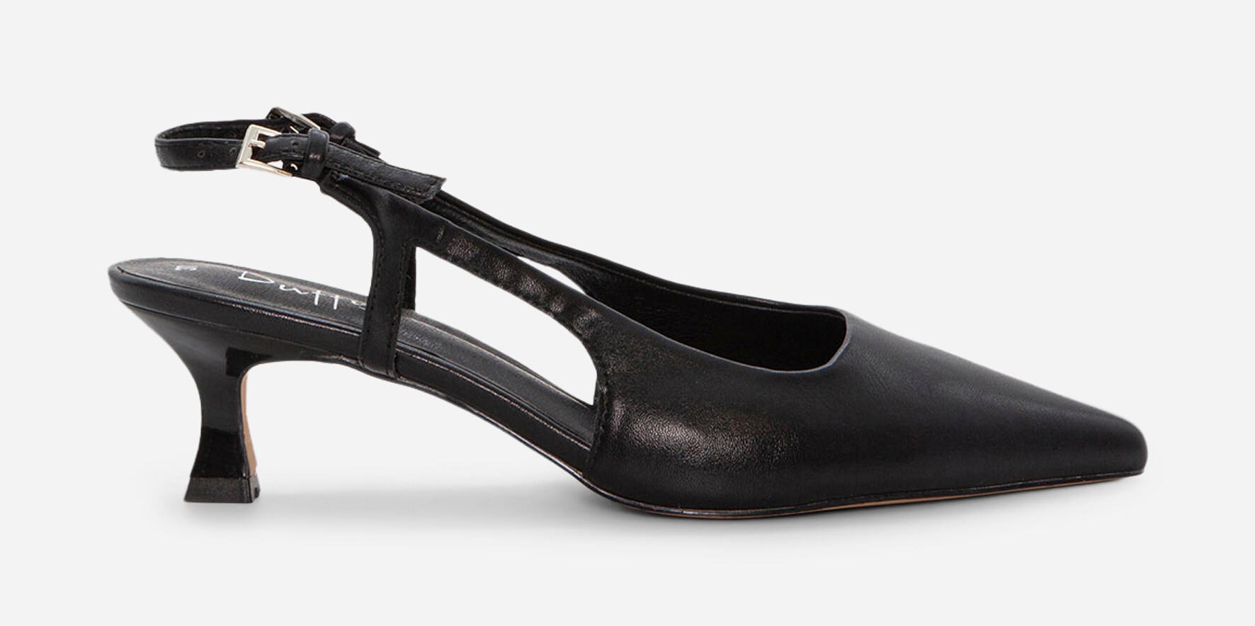 DUFFY, Pumps med slingback Sort