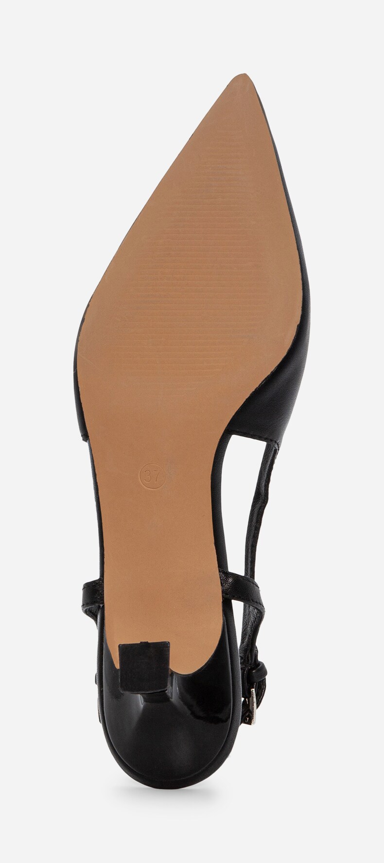 DUFFY, Pumps med slingback Sort
