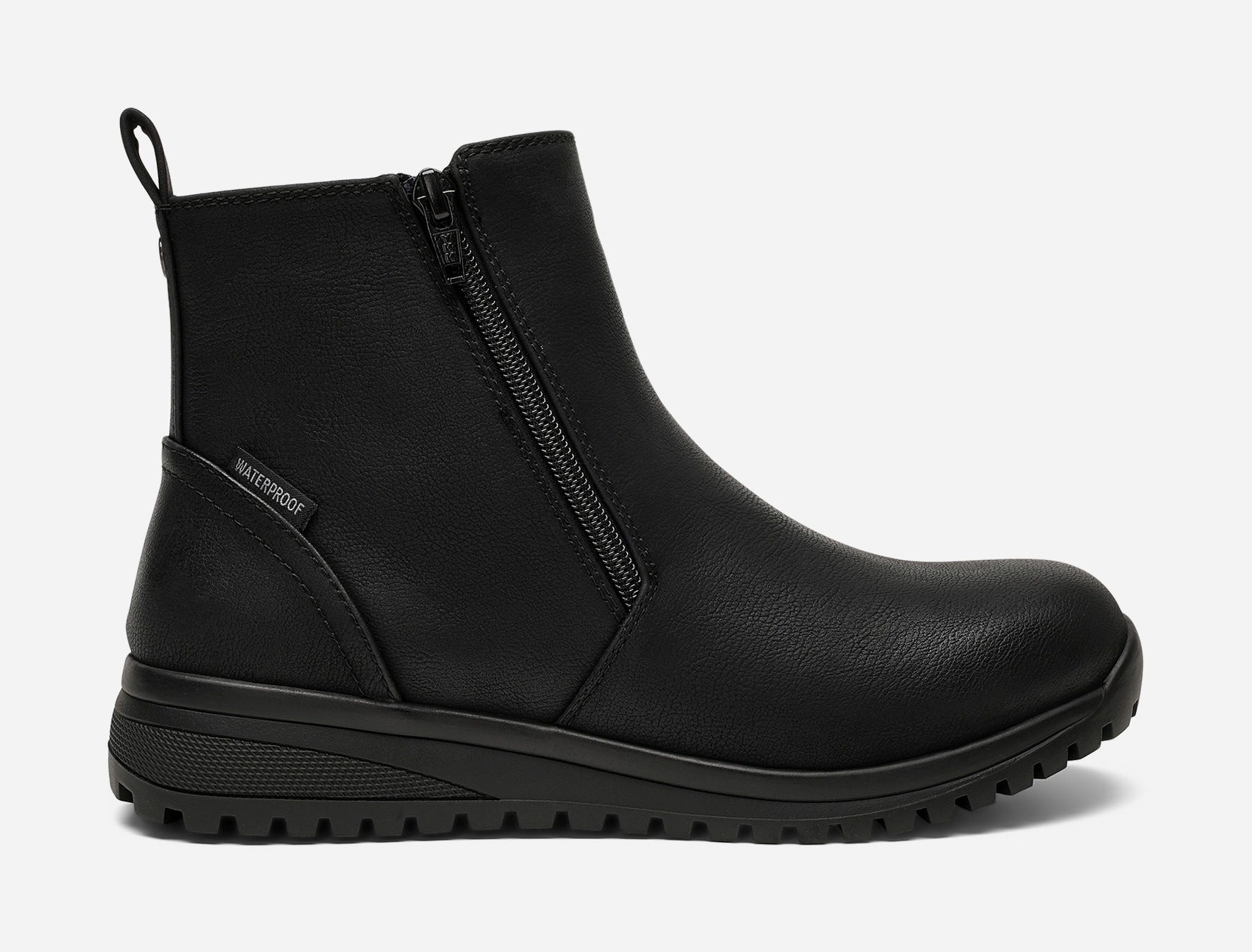 SO ALL, Varmforet boots, waterproof Sort