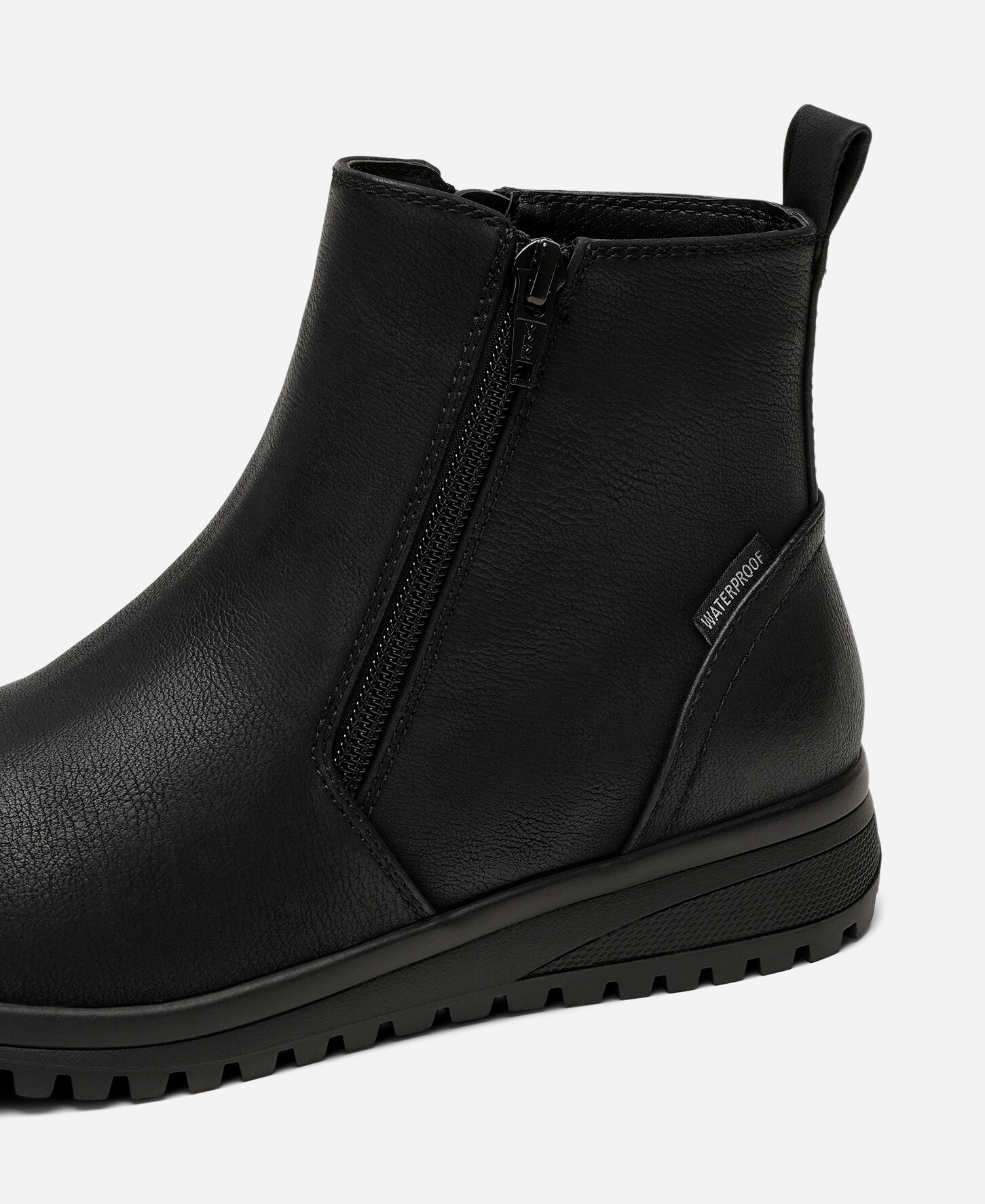 SO ALL, Varmforet boots, waterproof Sort
