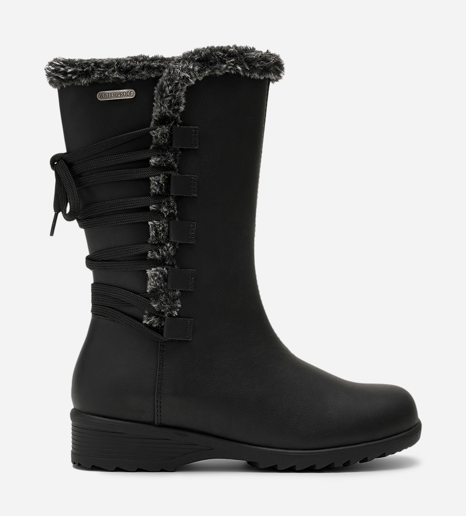 SO ALL, Varmforet støvlett, waterproof Sort