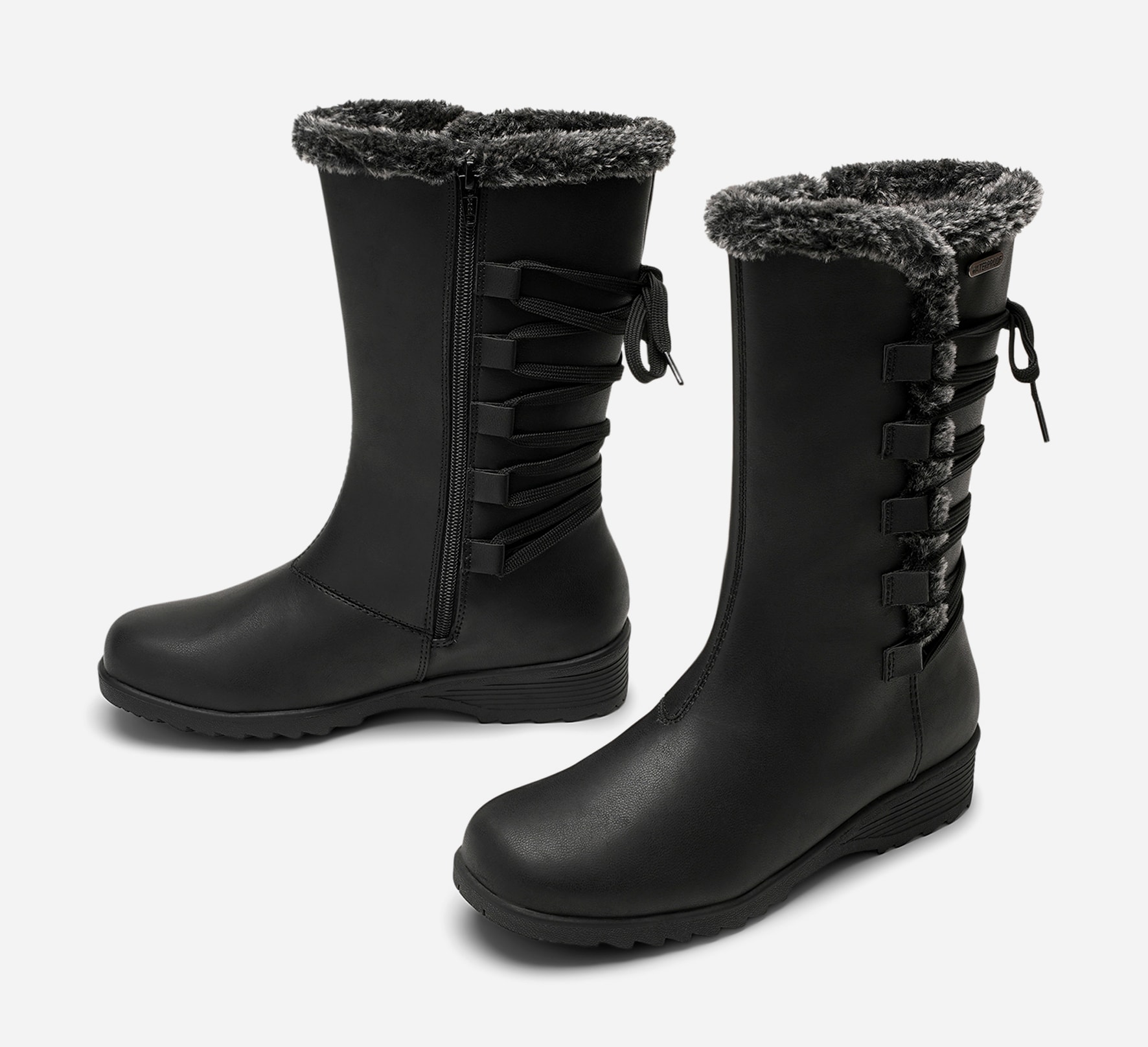 SO ALL, Varmforet støvlett, waterproof Sort