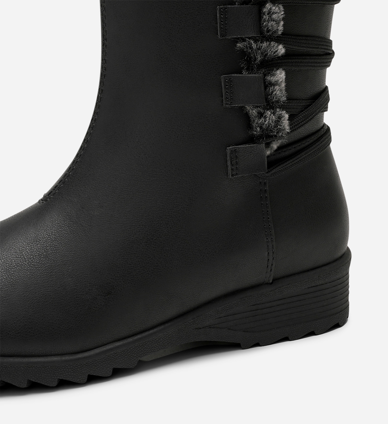 SO ALL, Varmforet støvlett, waterproof Sort