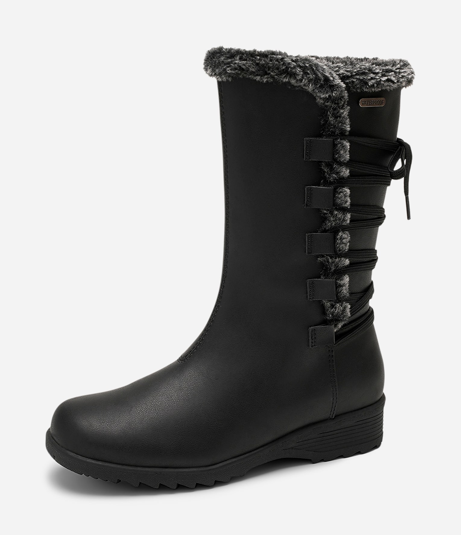 SO ALL, Varmforet støvlett, waterproof Sort