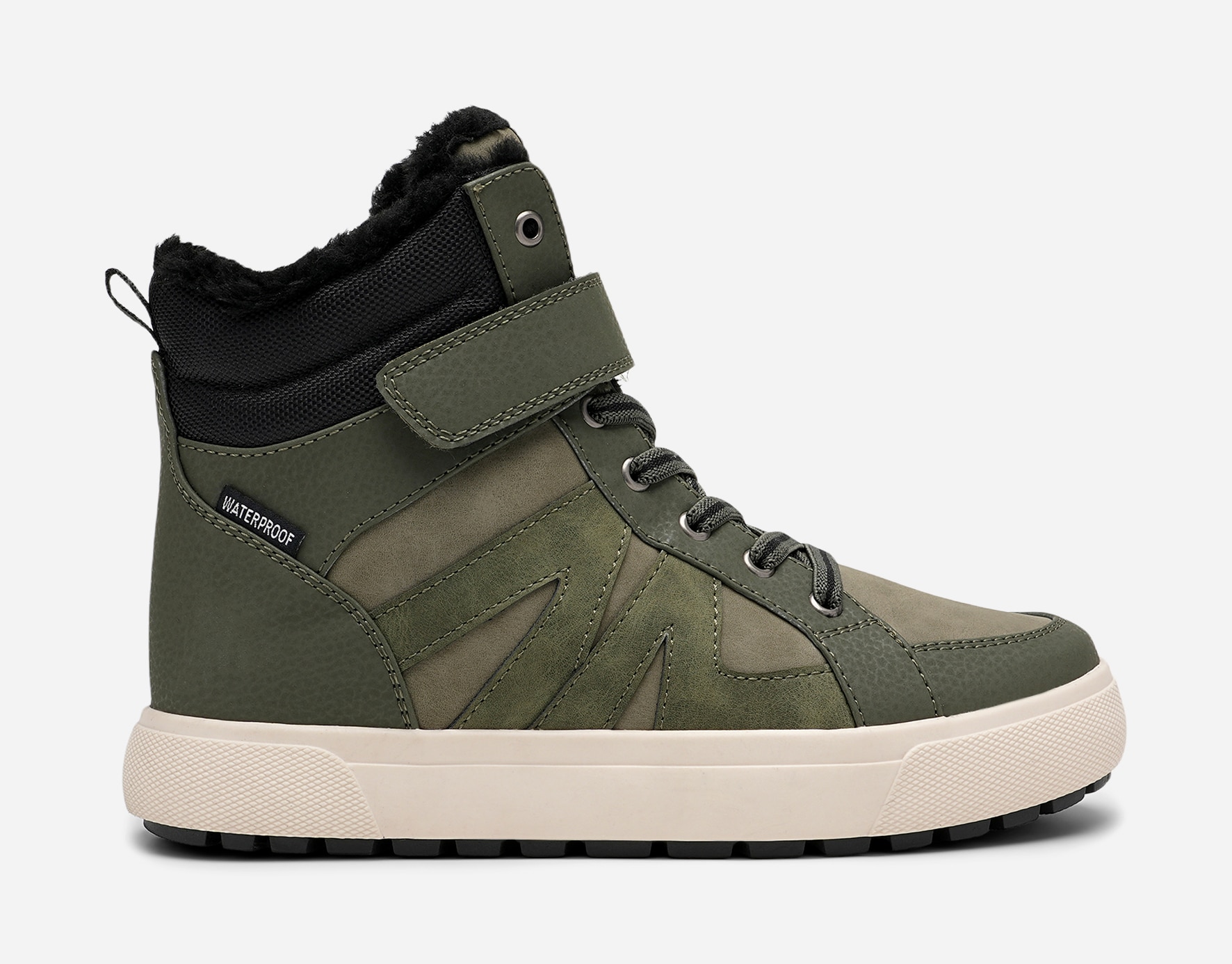 DINSKO, Varmforet skolett waterproof Grønn