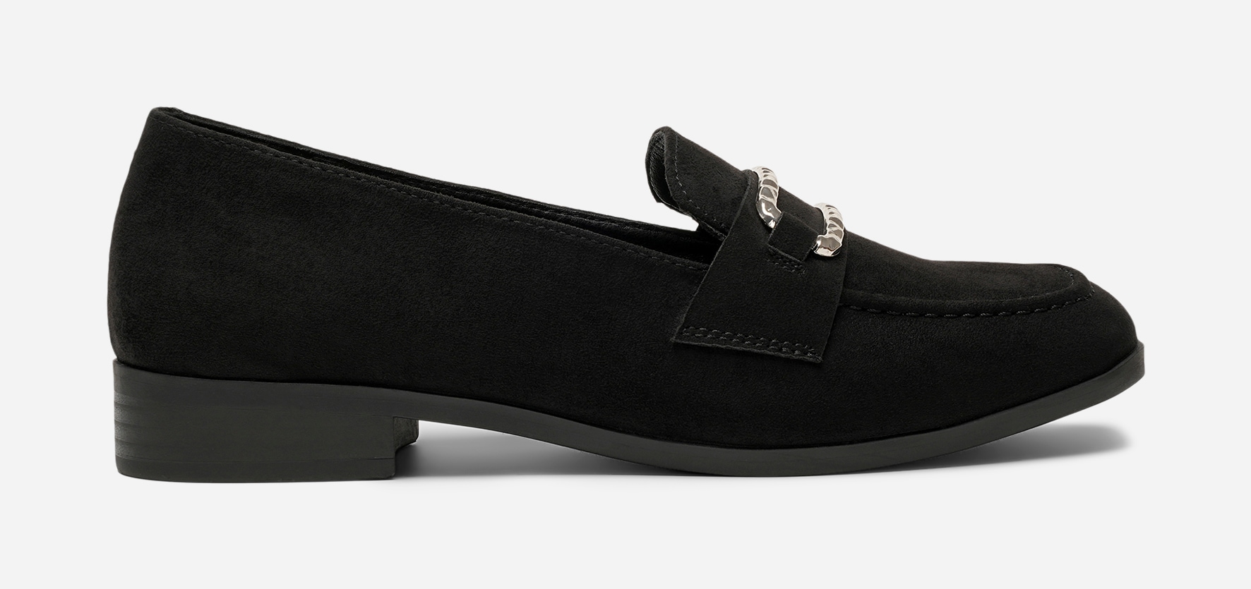 XIT, Loafer med spenne Sort