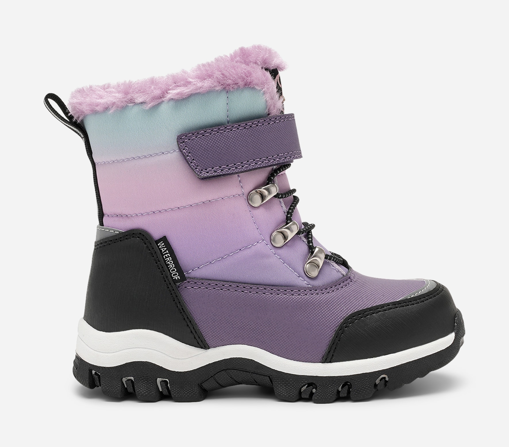 LINEAR, Varmforet skolett waterproof Lilla