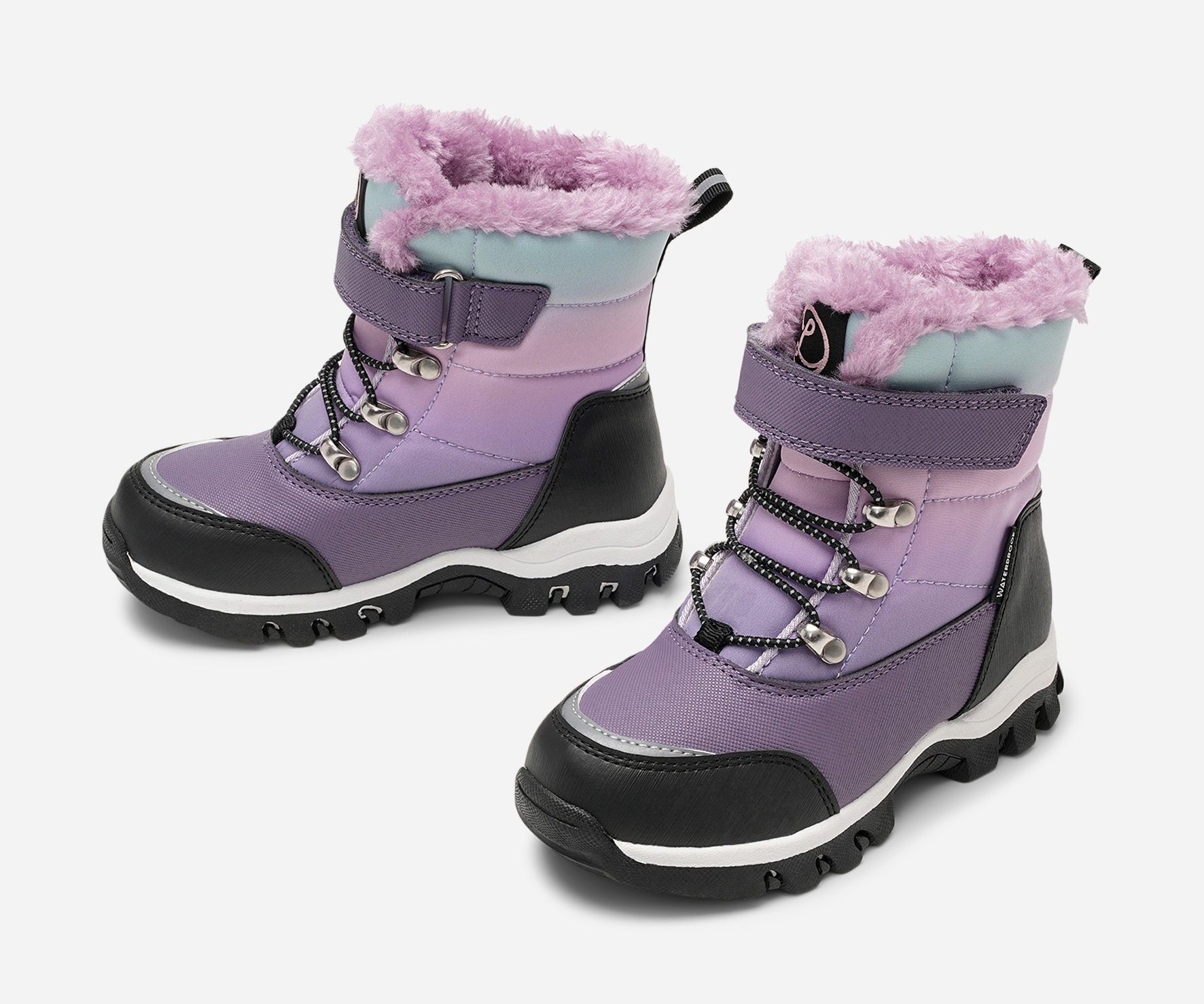 LINEAR, Varmforet skolett waterproof Lilla