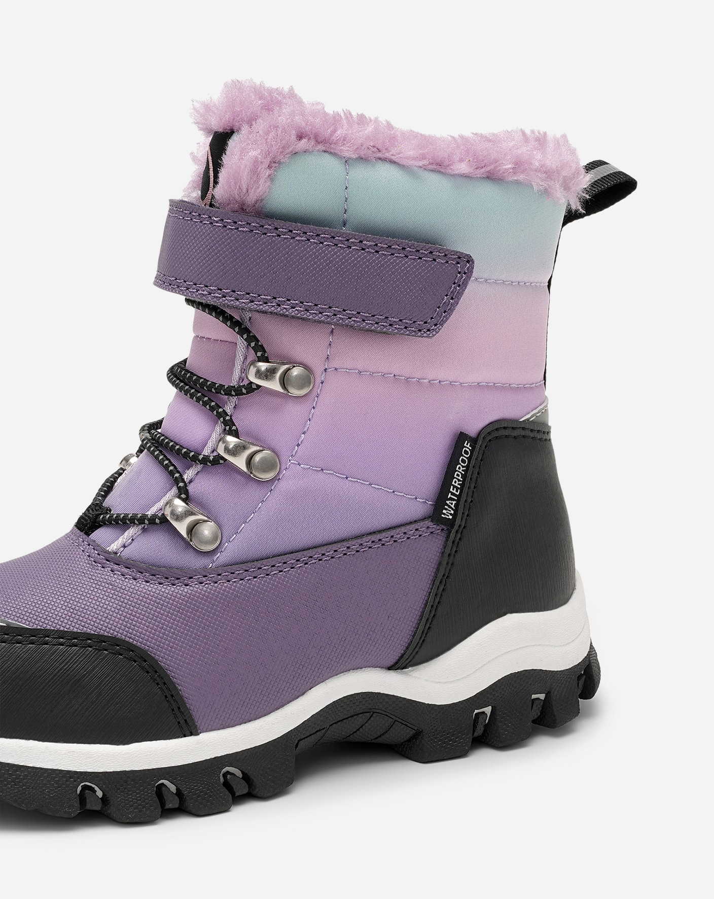 LINEAR, Varmforet skolett waterproof Lilla